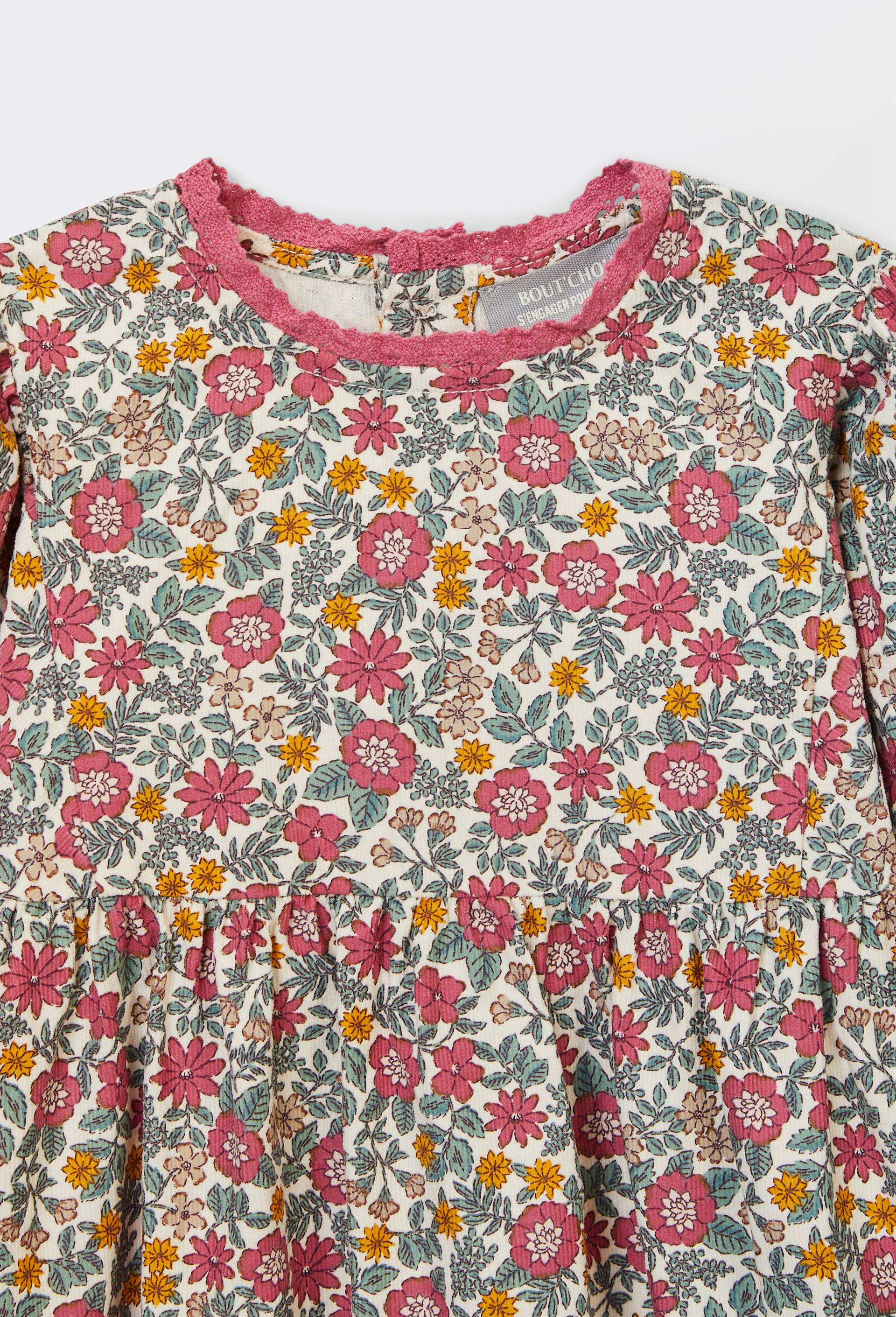 Robe imprim&eacute;e en coton BIO GOTS, Beige clair, large image number 3.0