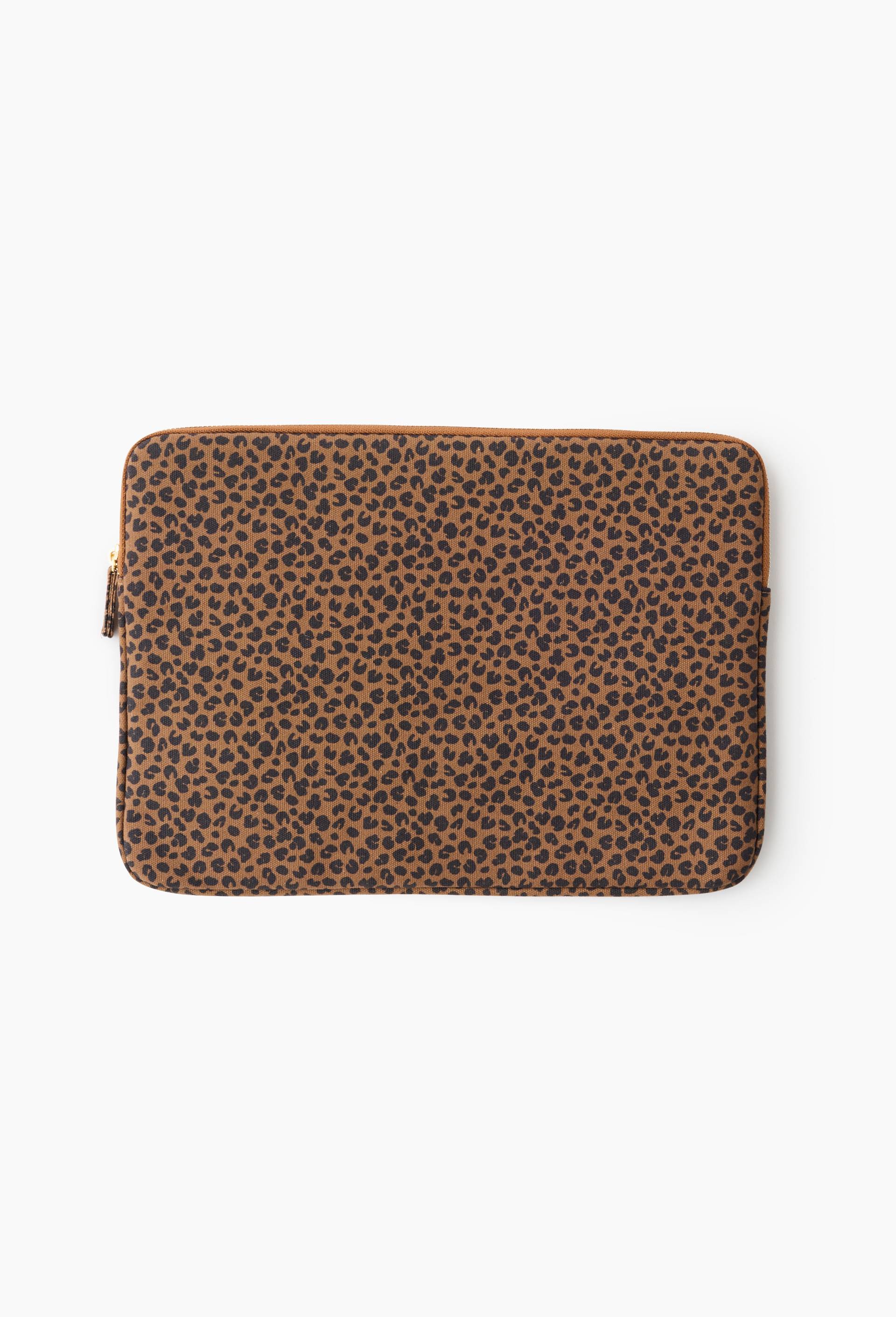 Pochette ordinateur, Brun, large image number 0