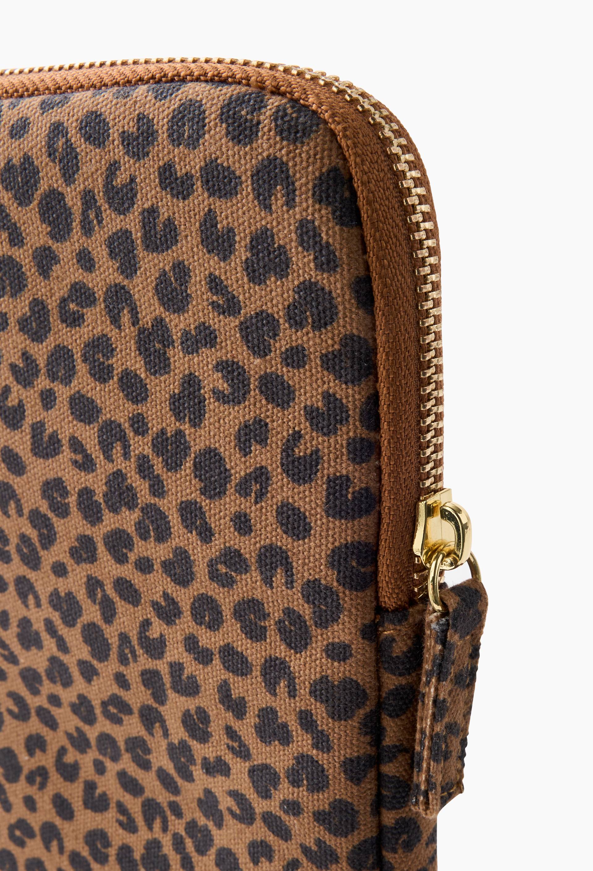 Pochette ordinateur, Brun, large image number 1