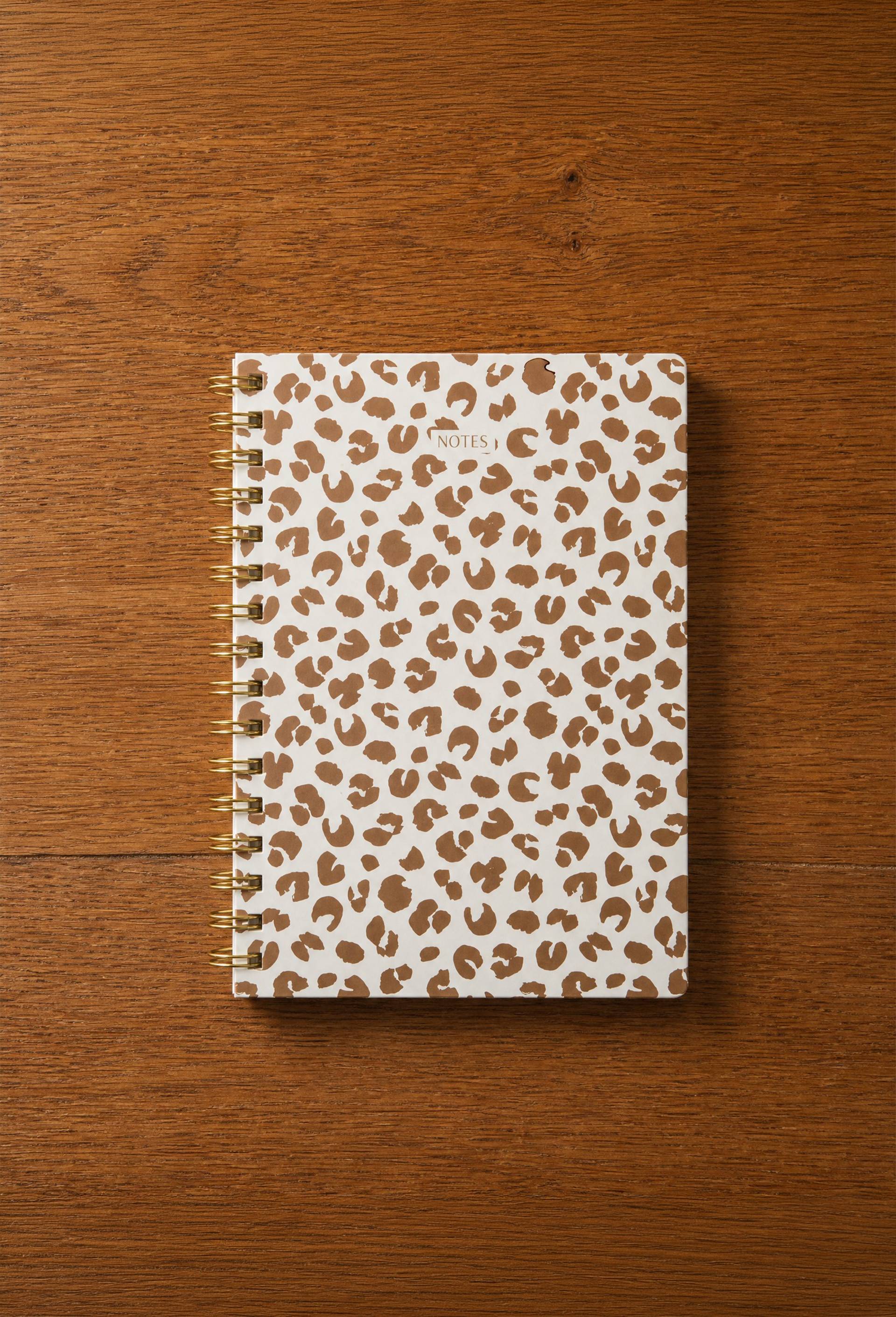 Carnet A5 spirale, 80 pages, Ecru, large image number 0