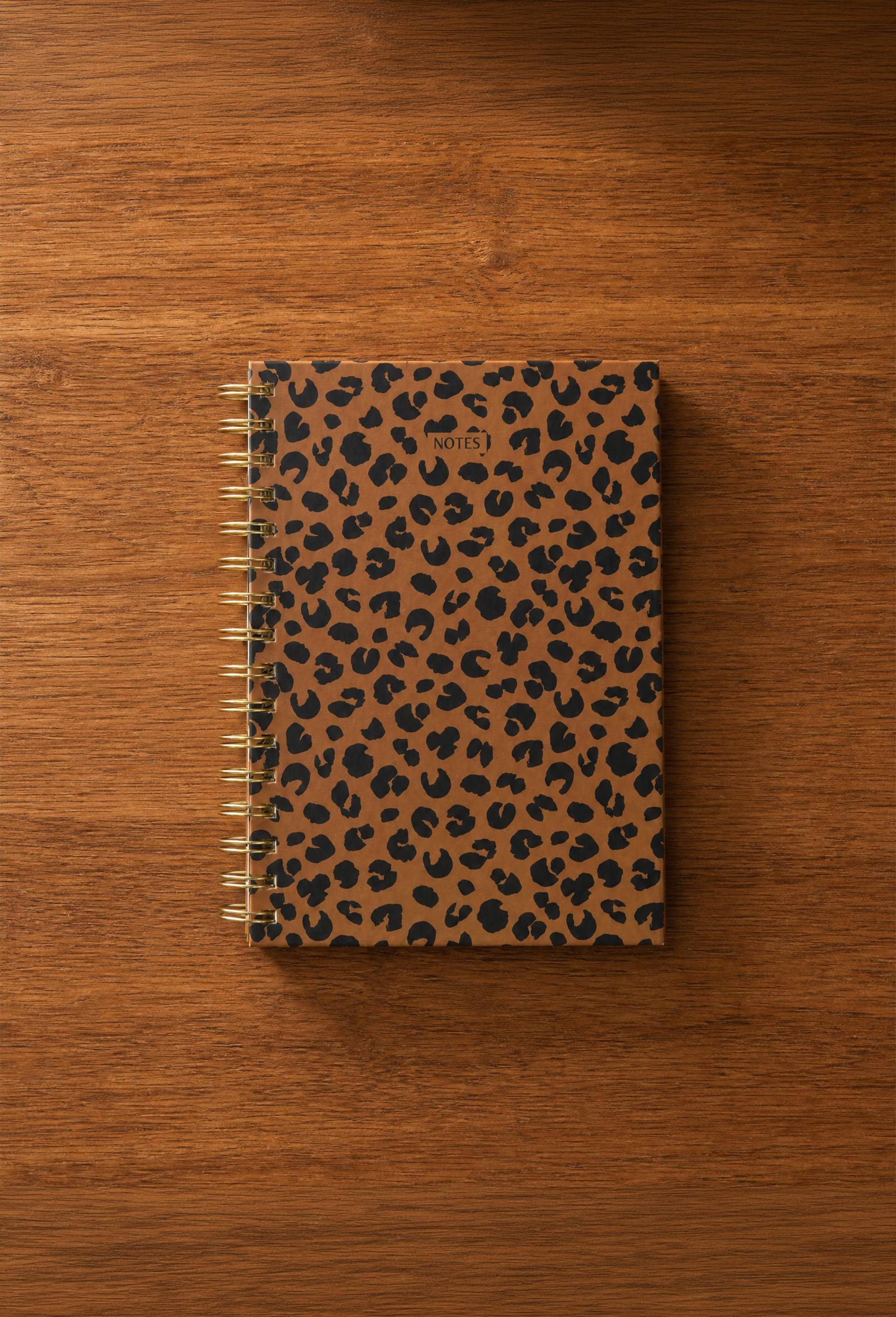 Carnet A5 spirale, 80 pages, Brun, large image number 0.0