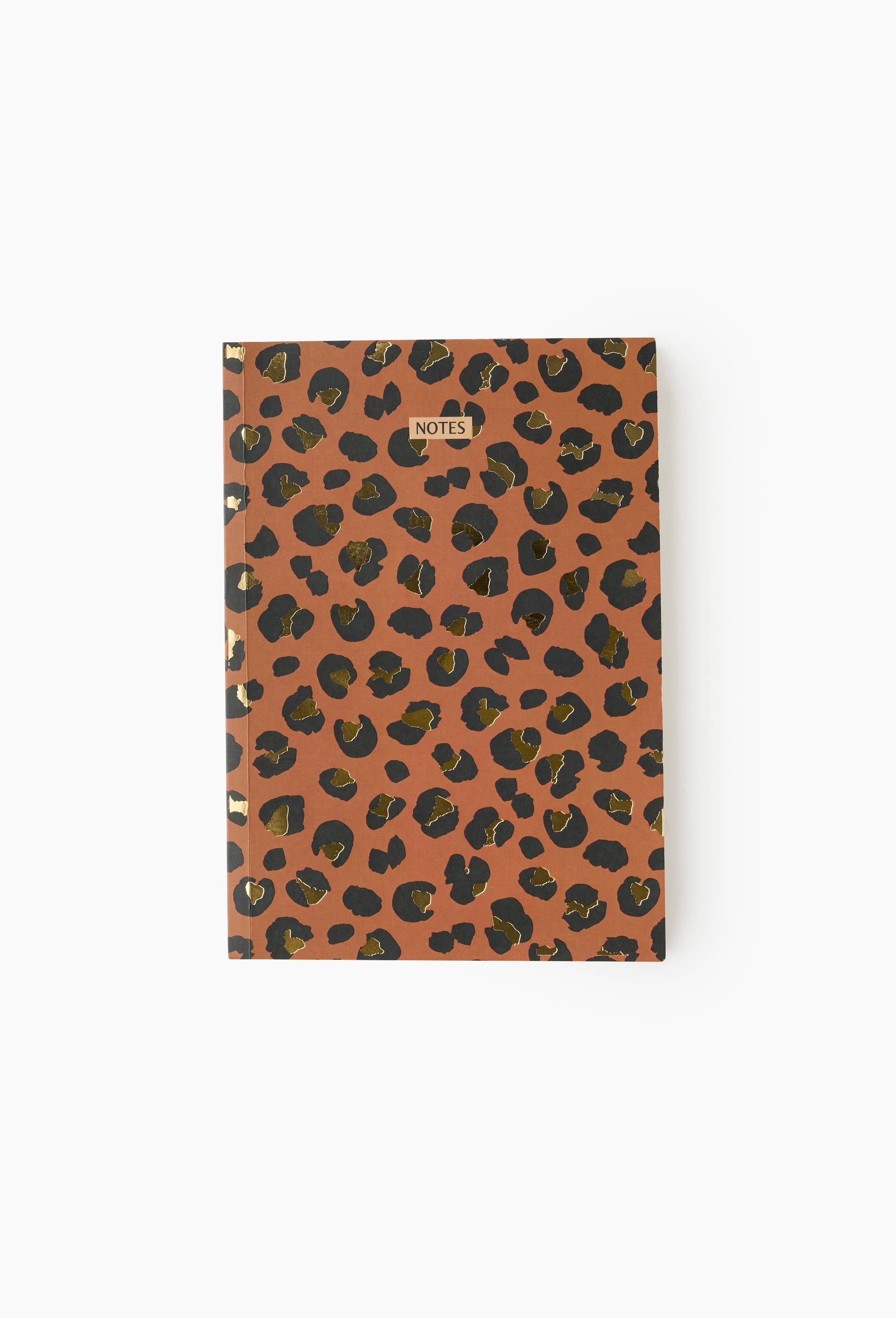 Carnet A5 Glued, 96 pages, Brun, large image number 1.0