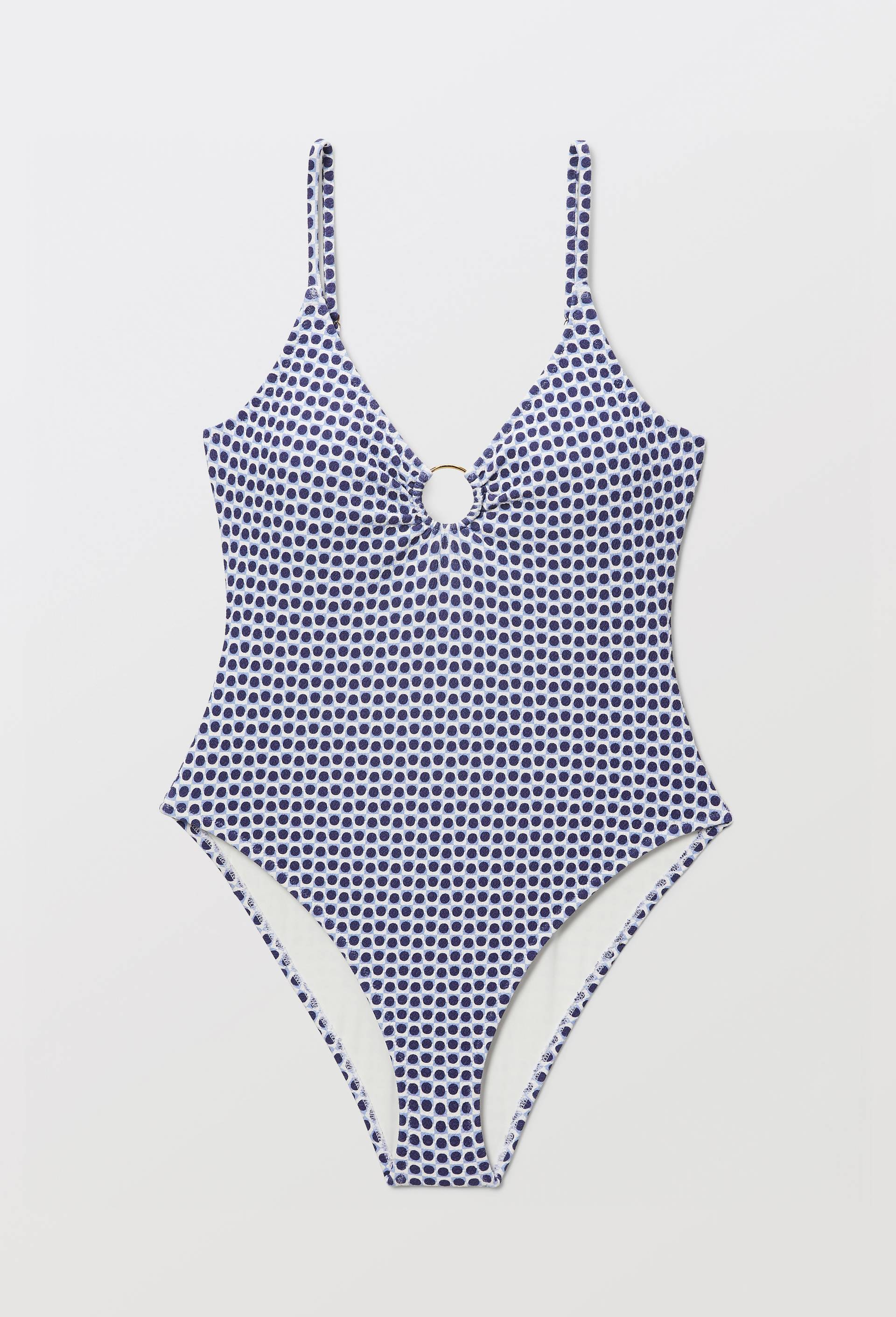 Maillot de bain 1 pi&egrave;ce ZEUS, Bleu fonc&eacute;, large image number 3.0
