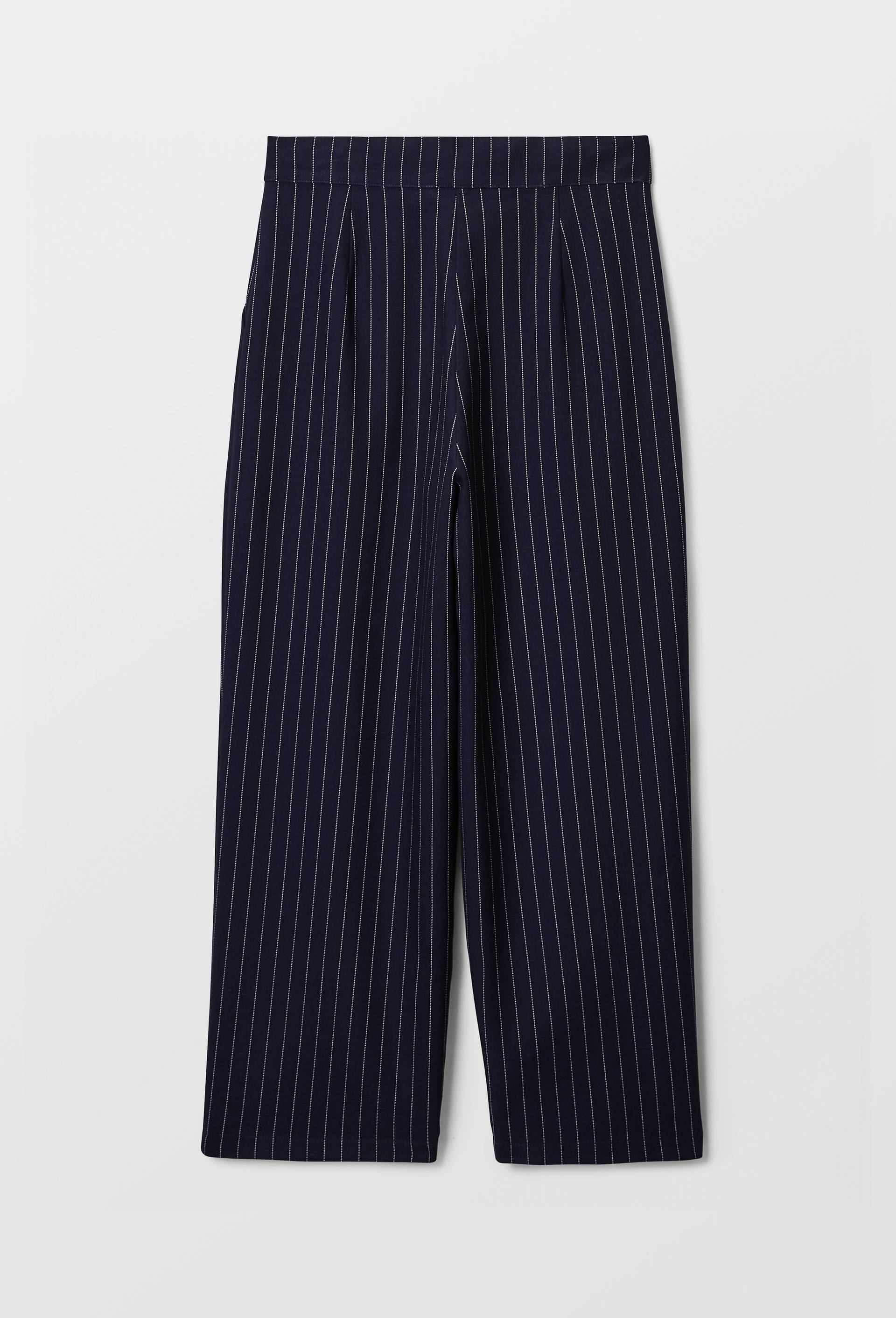 Pantalon ray&eacute; costume, Bleu fonc&eacute;, large image number 3