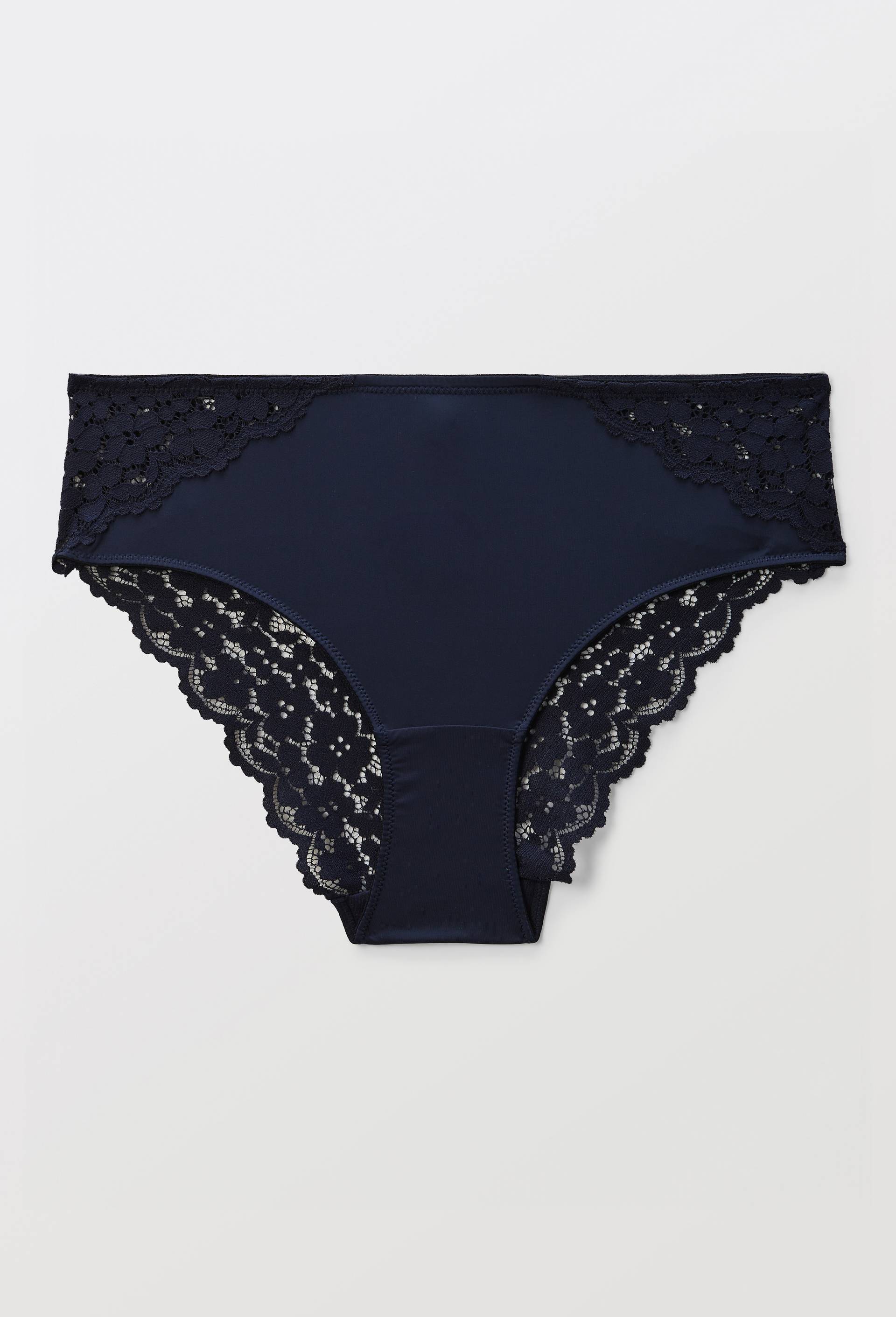 Shorty CAMILLA en dentelle, Bleu fonc&eacute;, large image number 3.0