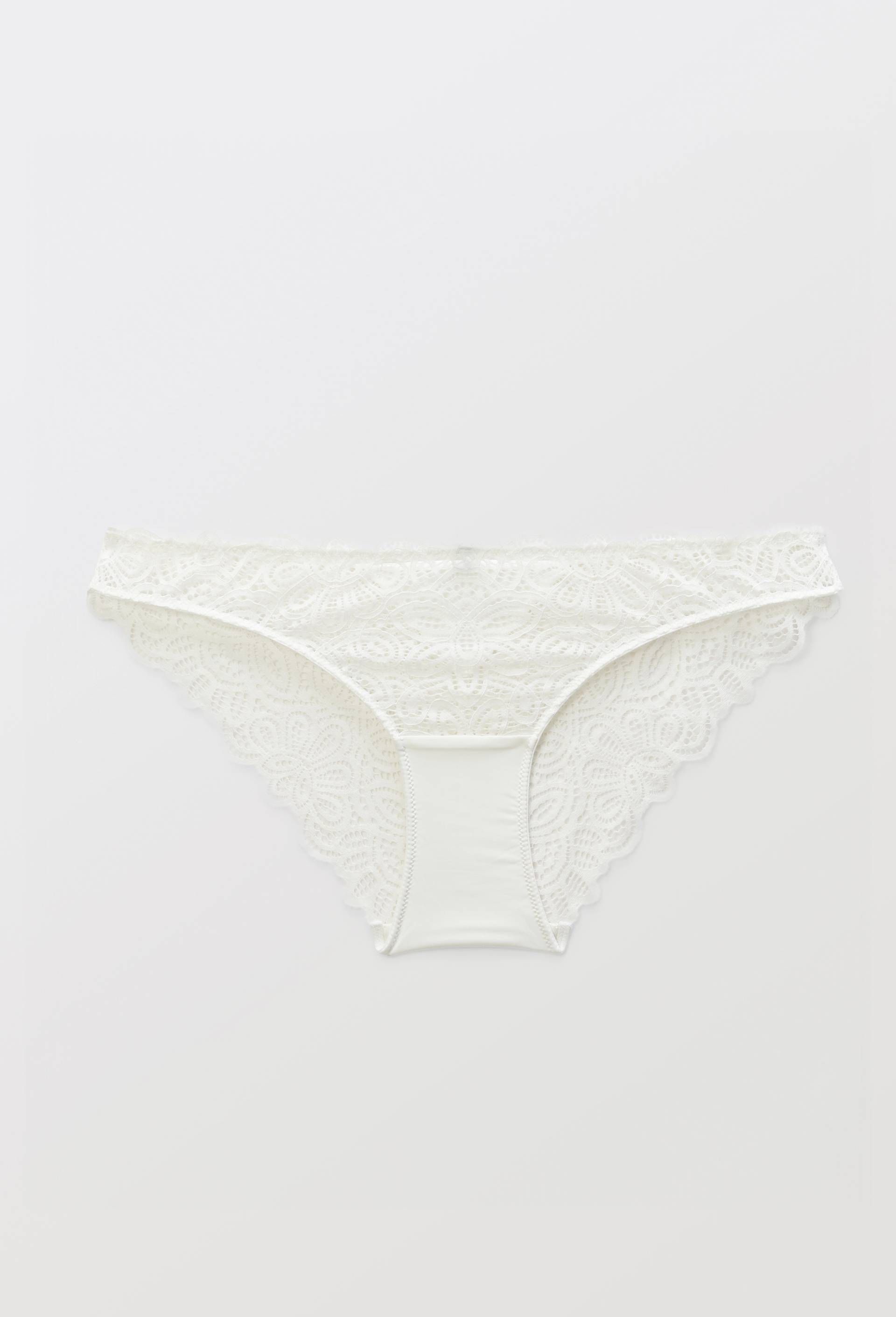 Culotte VERA en dentelle, Ecru, large image number 2.0