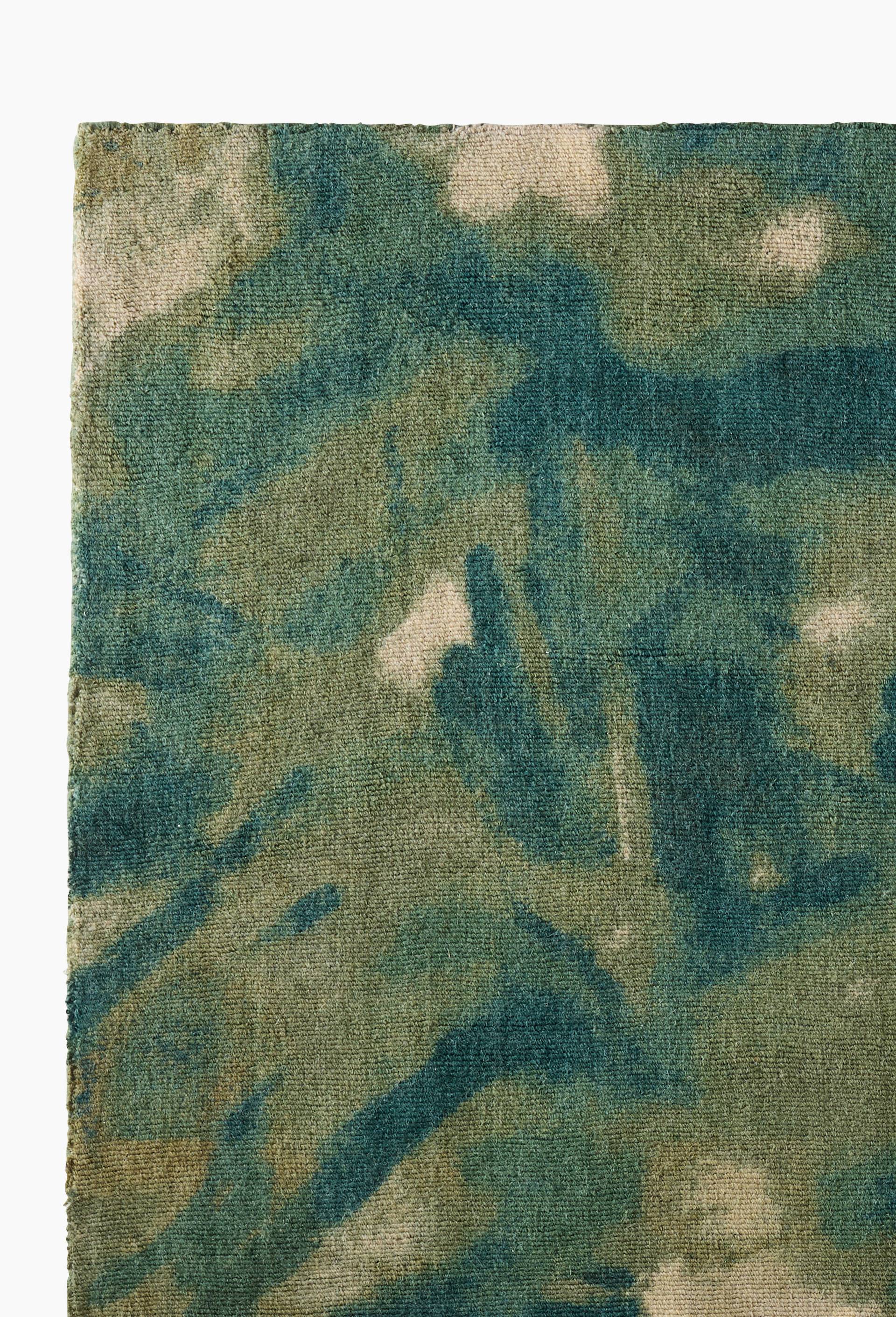 EXCLU WEB - Tapis, 180x200cm, en laine -  MUS&Eacute;E D'ORSAY x MONOPRIX, Vert, large image number 4