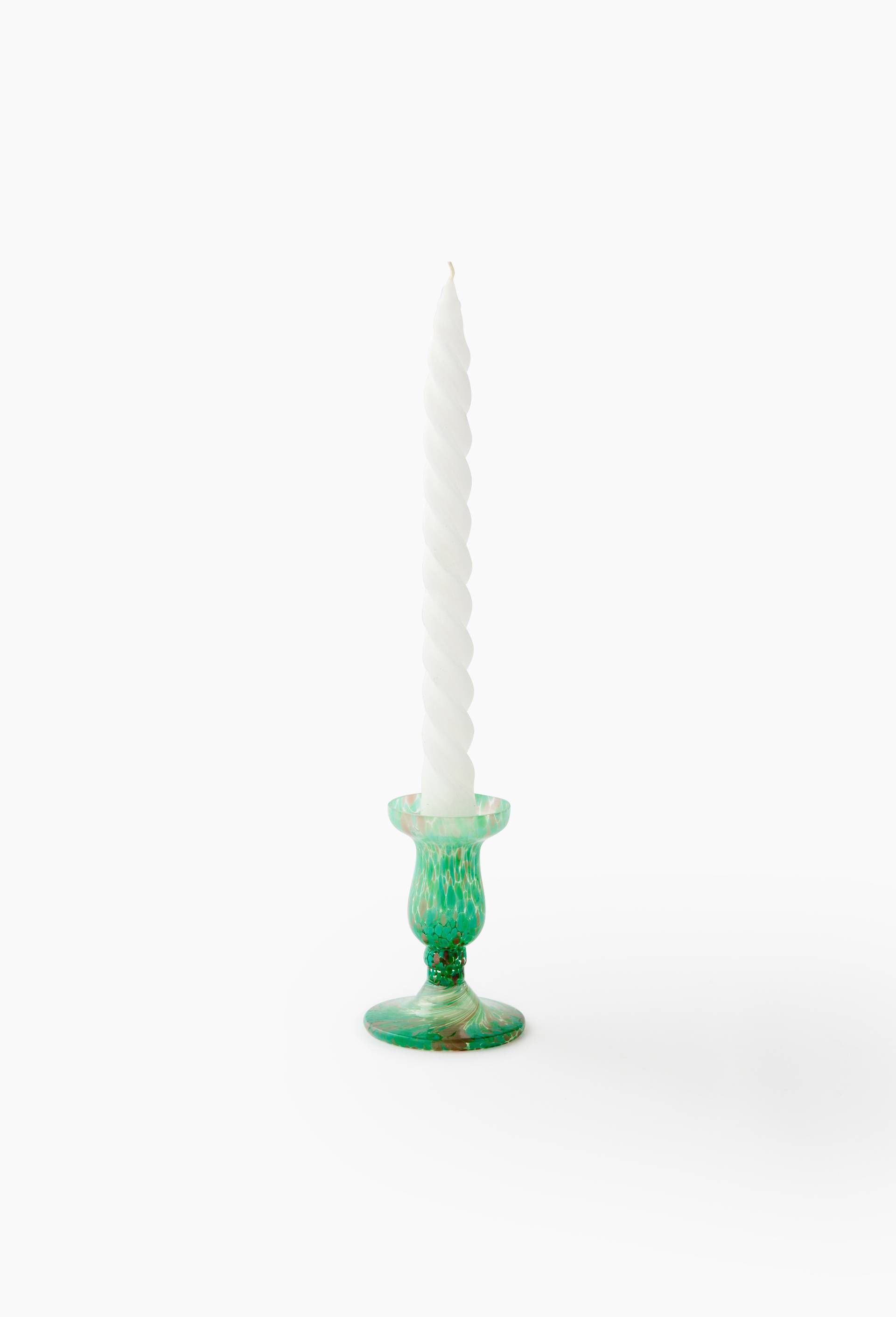 Bougeoir, 10x7x5cm, en verre - MUS&Eacute;E D'ORSAY x MONOPRIX, Vert, large image number 0.0
