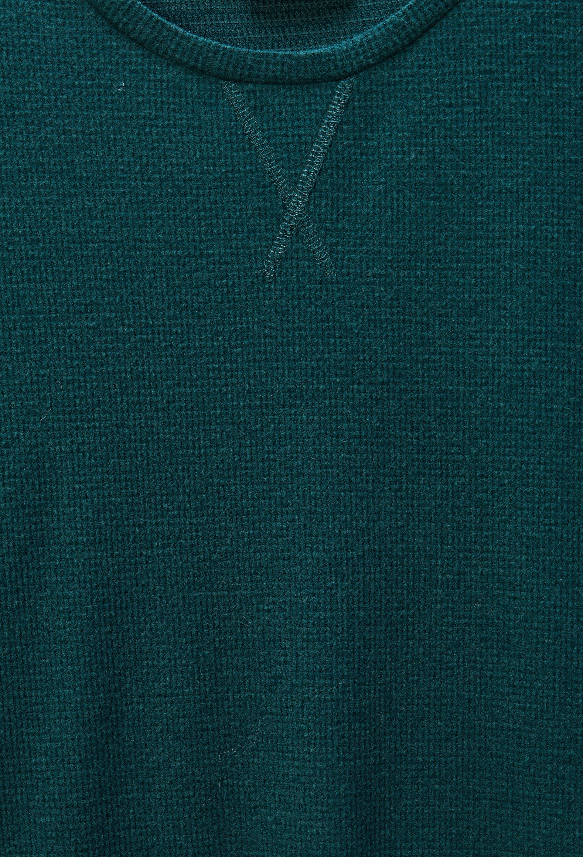 Pantalon de pyjama gauffr&eacute;, Vert fonc&eacute;, large image number 4