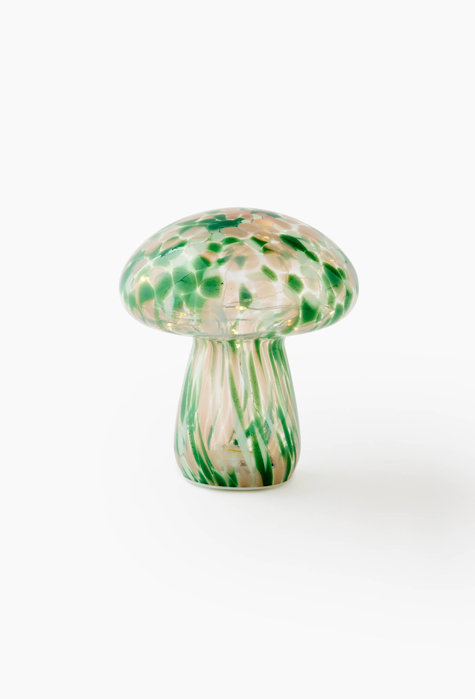 Lampe LED rechargeable, 15x16cm, en verre - MUS&Eacute;E D'ORSAY x MONOPRIX, Vert clair, large image number 0.0