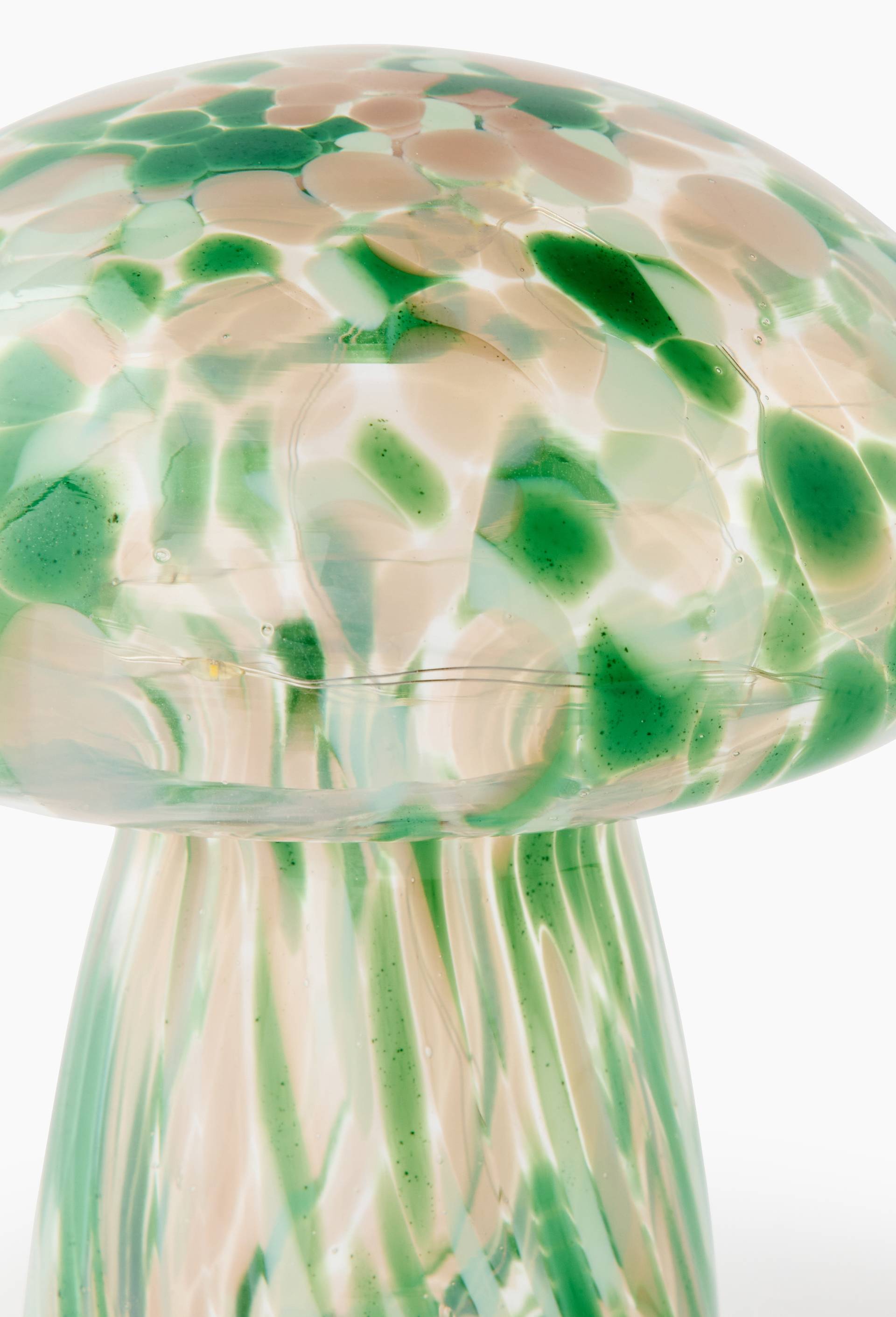 Lampe LED rechargeable, 15x16cm, en verre - MUS&Eacute;E D'ORSAY x MONOPRIX, Vert clair, large image number 2.0