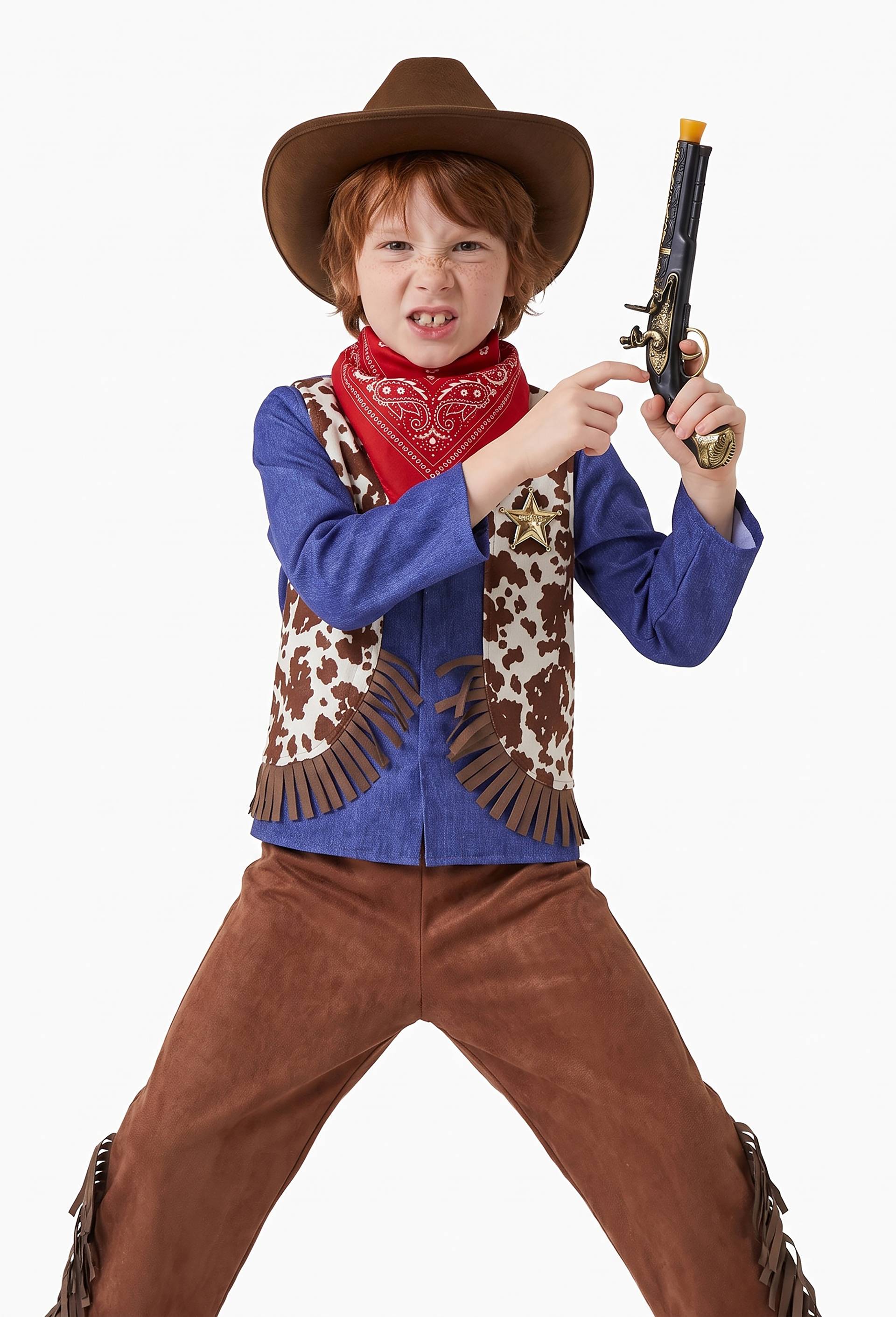 D&eacute;guisement cowboy, Multicolore, large image number 0.0