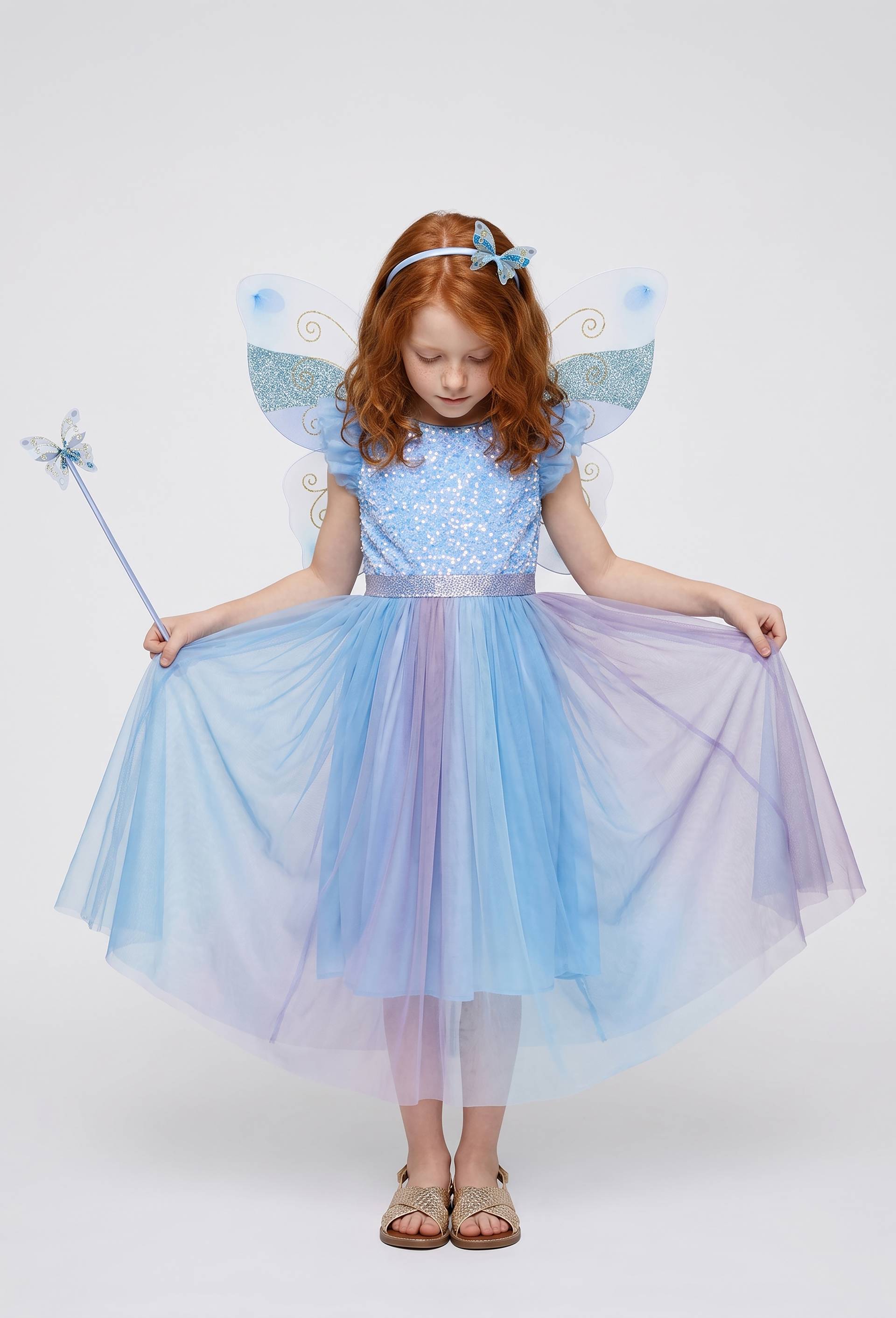 D&eacute;guisement princesse papillon, Multicolore, large image number 0
