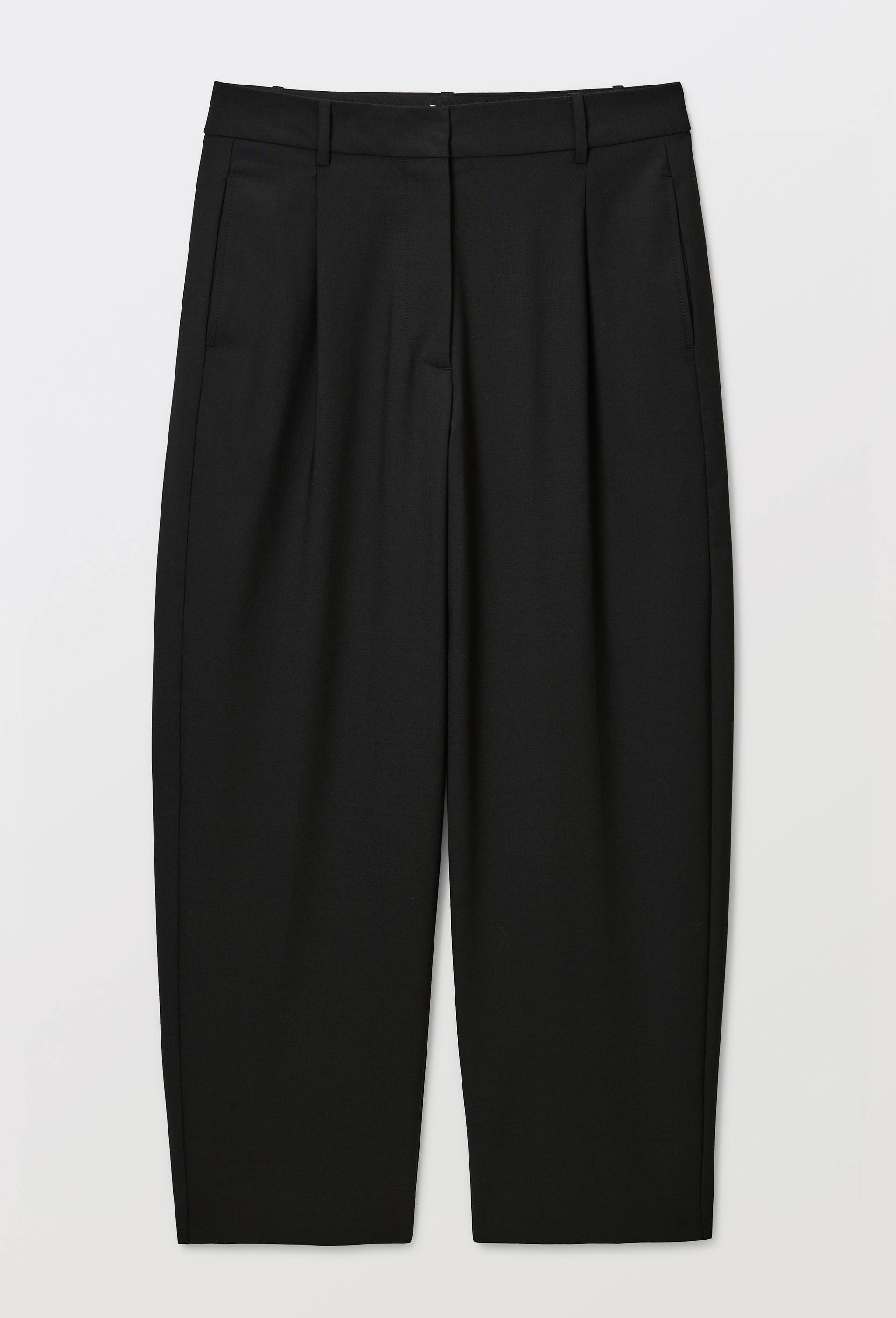 Pantalon de costume contenant de la laine - MUS&Eacute;E D'ORSAY x MONOPRIX, Noir, large image number 2
