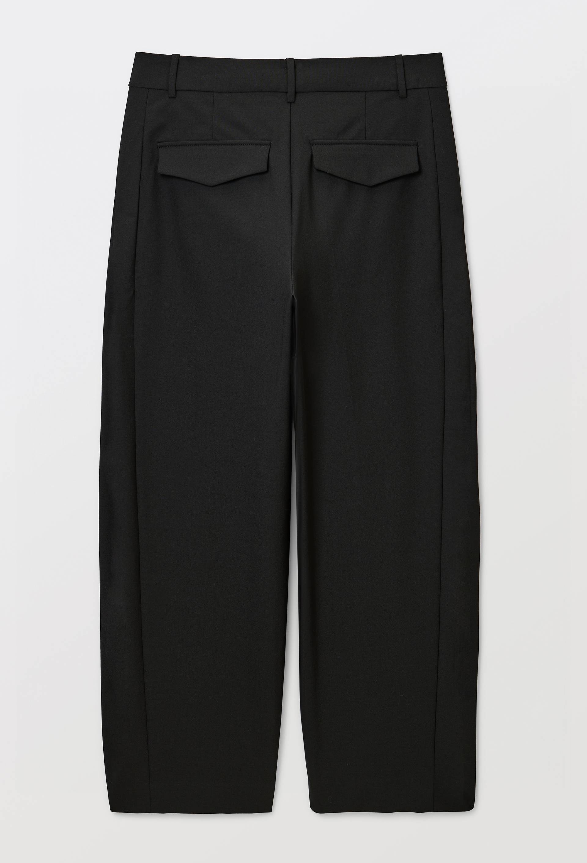 Pantalon de costume contenant de la laine - MUS&Eacute;E D'ORSAY x MONOPRIX, Noir, large image number 3.0
