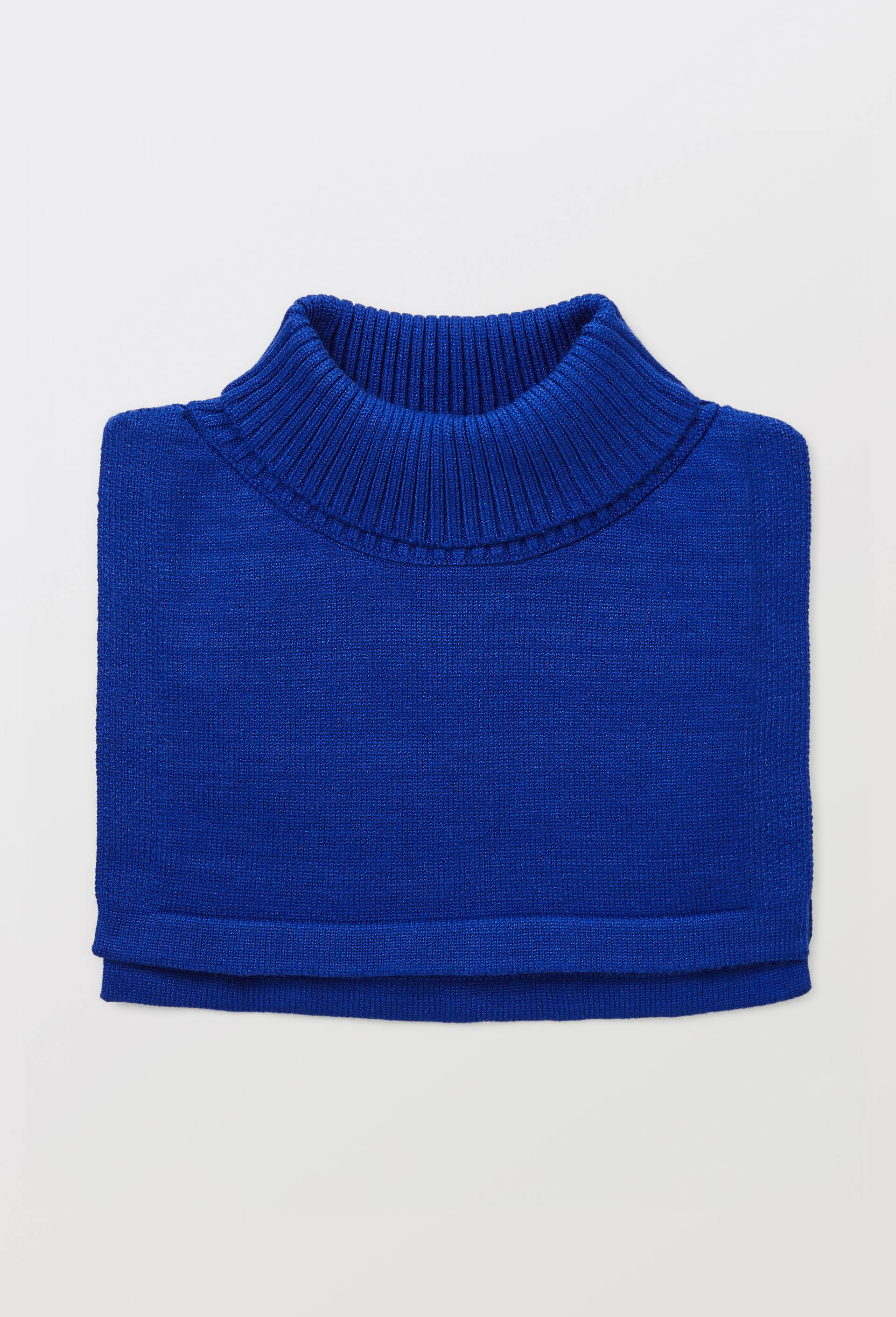 Plastron en maille, Bleu, large image number 0