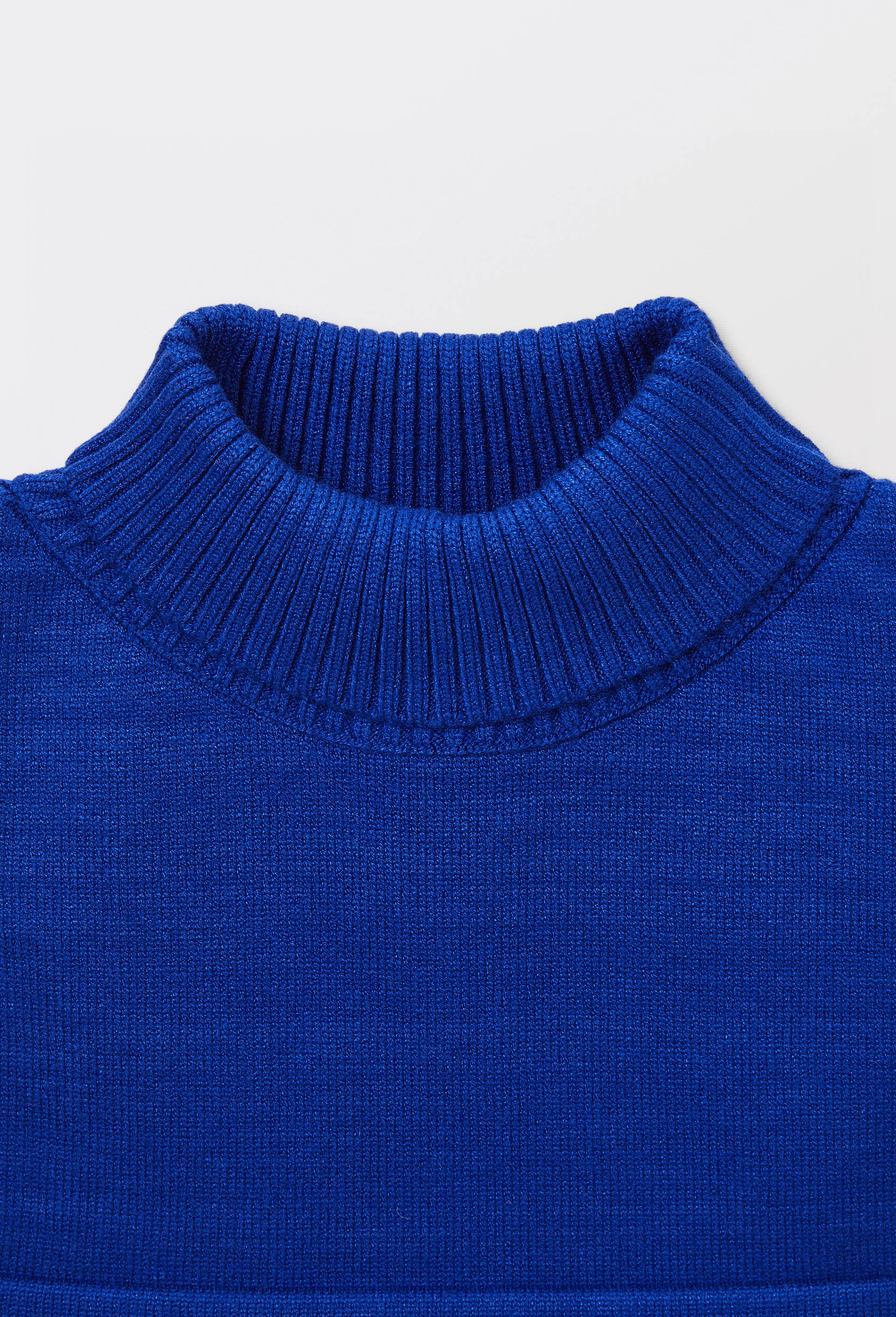 Plastron en maille, Bleu, large image number 2.0