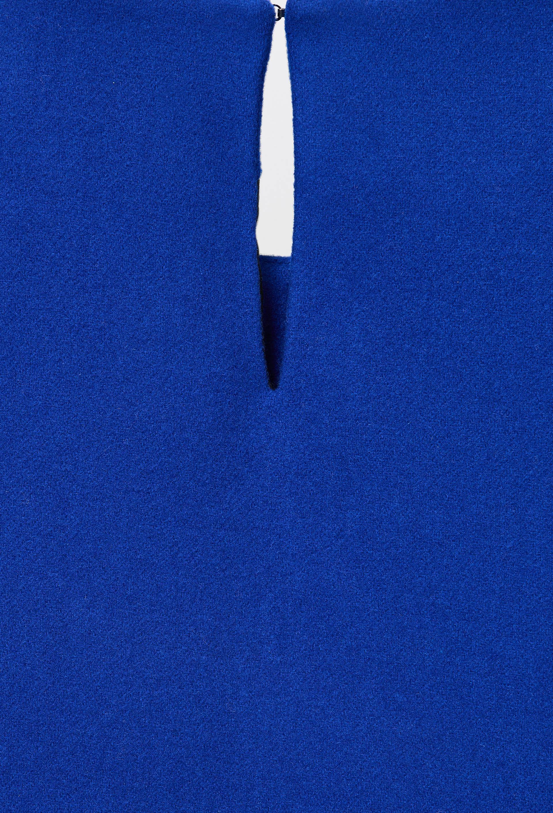 Top sans manches uni contenant de la laine, Bleu, large image number 4.0