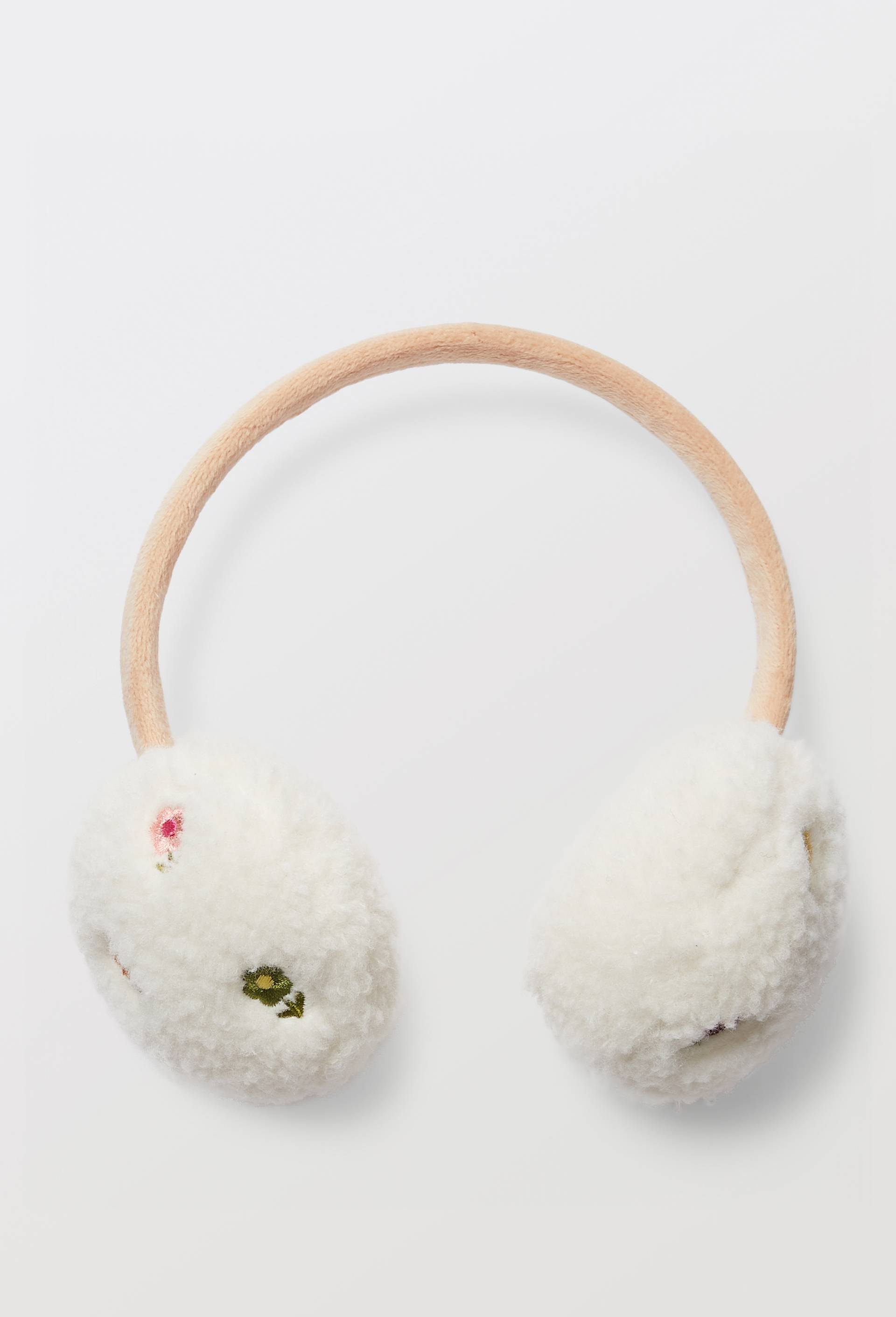 Cache oreille uni sherpa, Beige clair, large image number 0.0