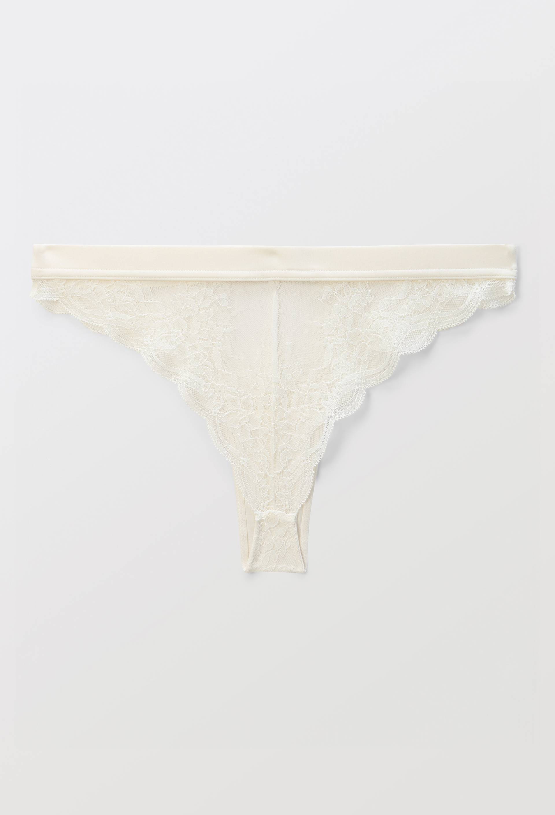 Tanga ANGELE en dentelle, Ecru, large image number 3.0