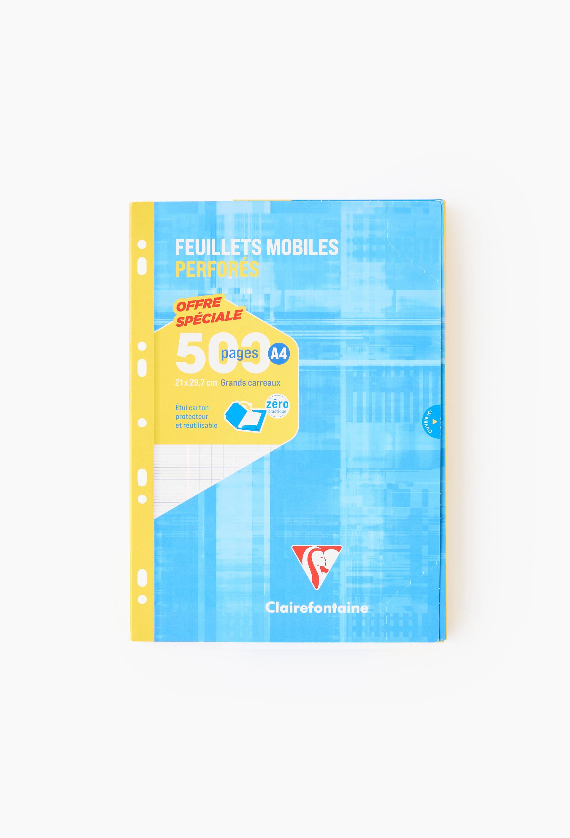 500 feuilles simples A4 grands carreaux, Multicolore, large image number 0.0
