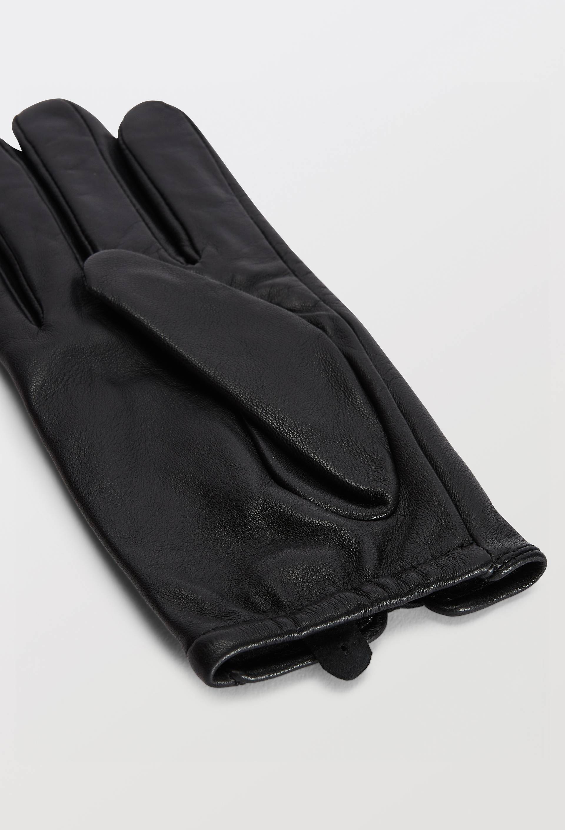 Gants en cuir, Noir, large image number 1