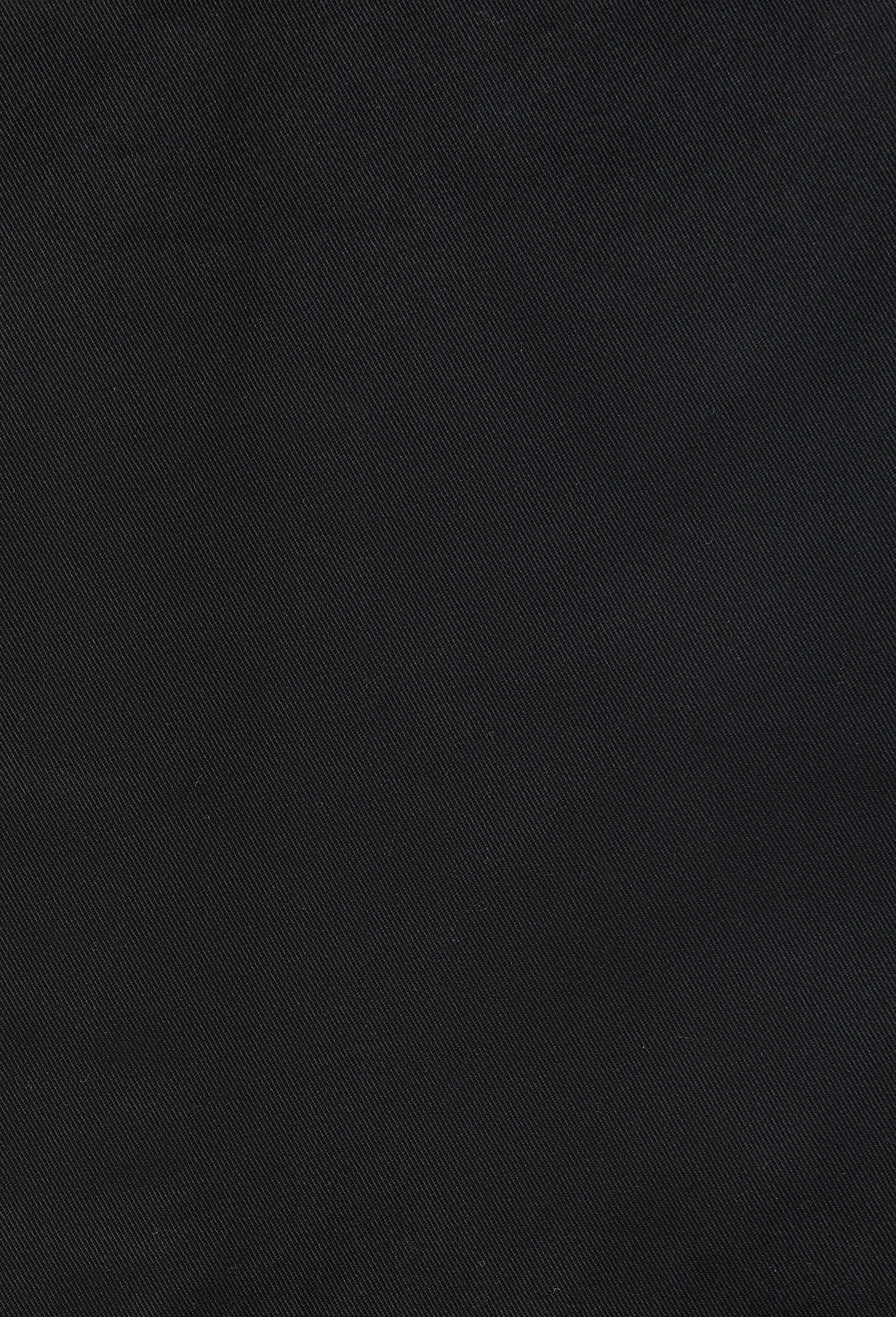 Robe courte sans manches unie contenant du coton, Noir, large image number 4.0