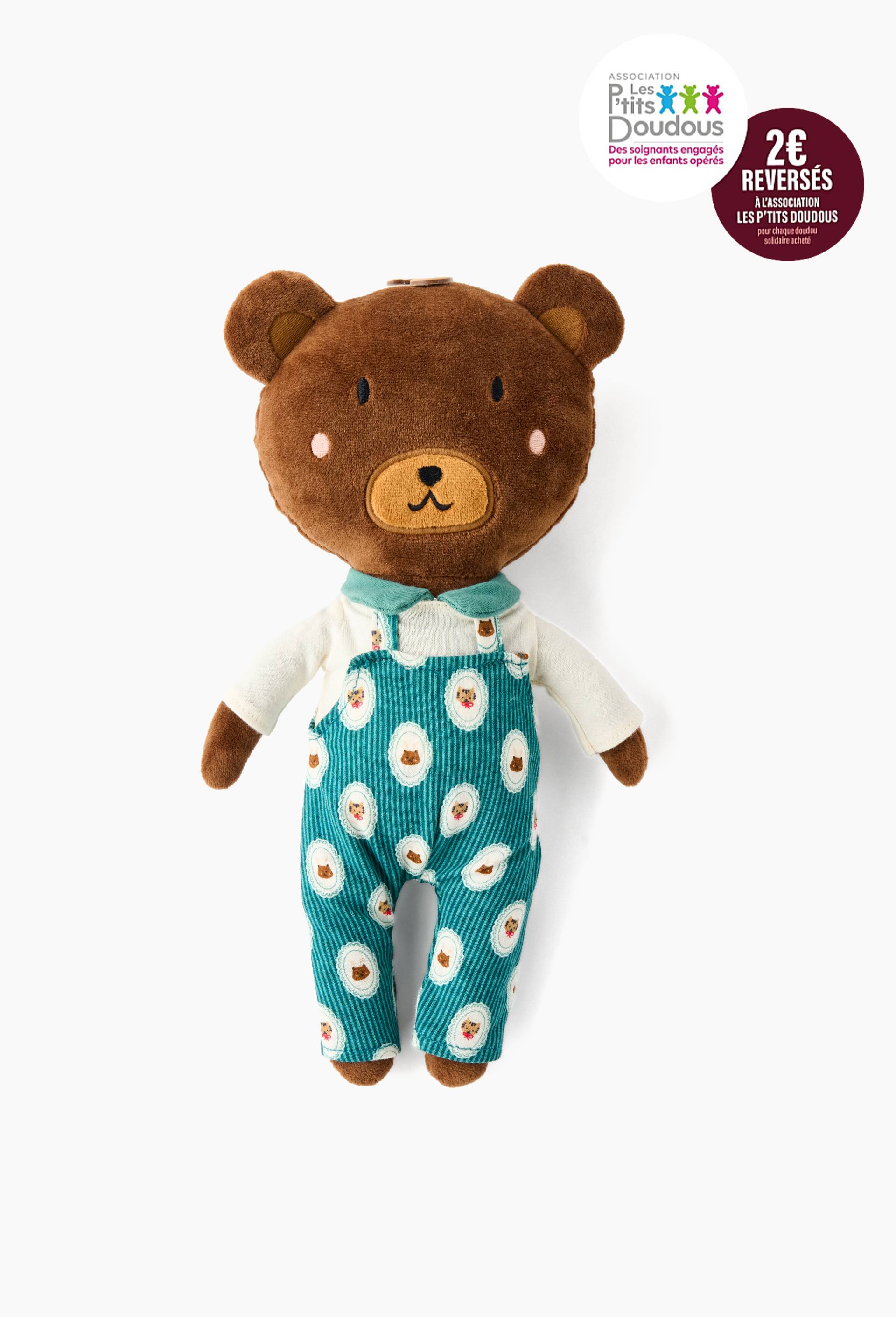 Doudou solidaire troph&eacute;e ours, , large image number 0