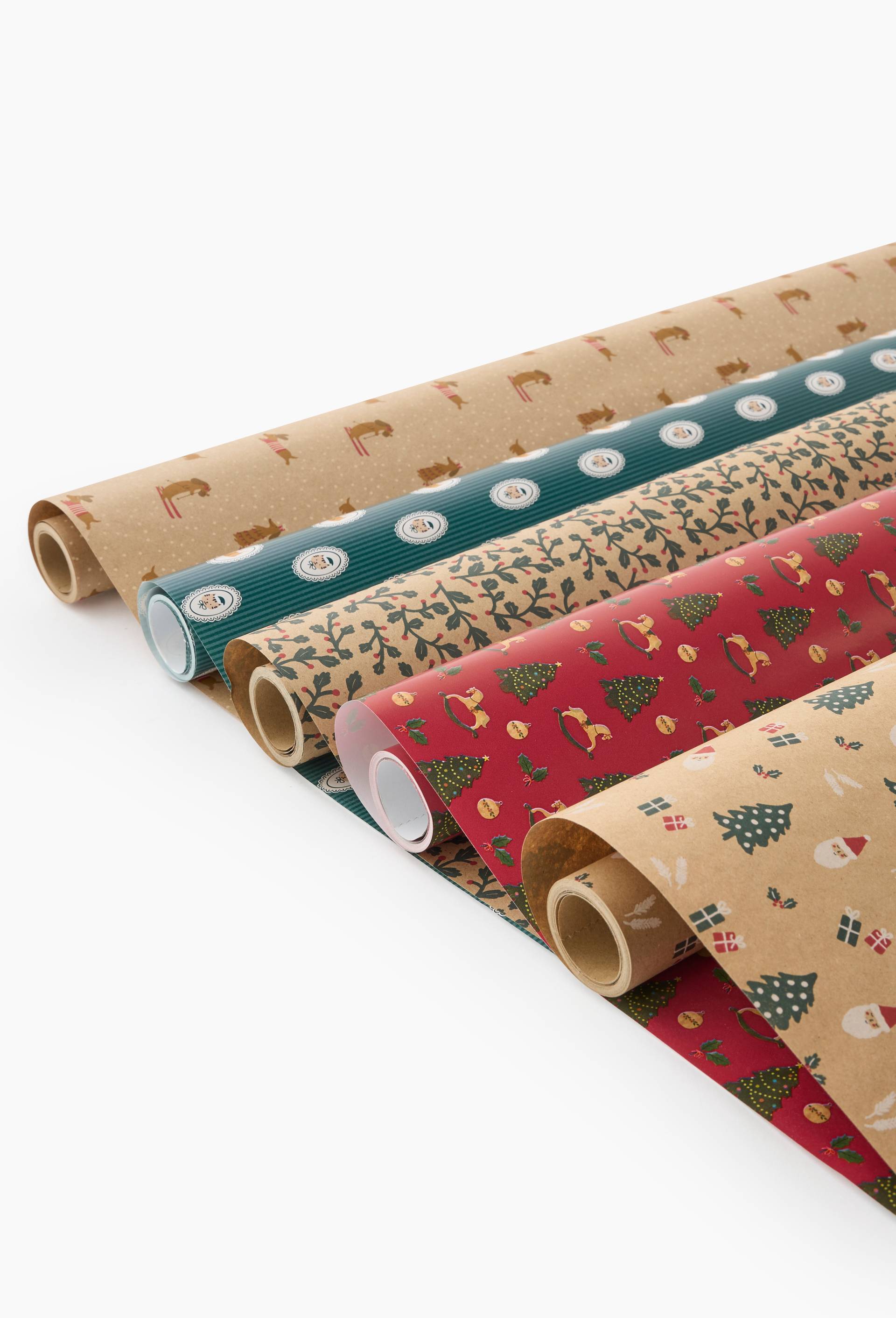 Papier cadeau, 5m, Multicolore, large image number 0