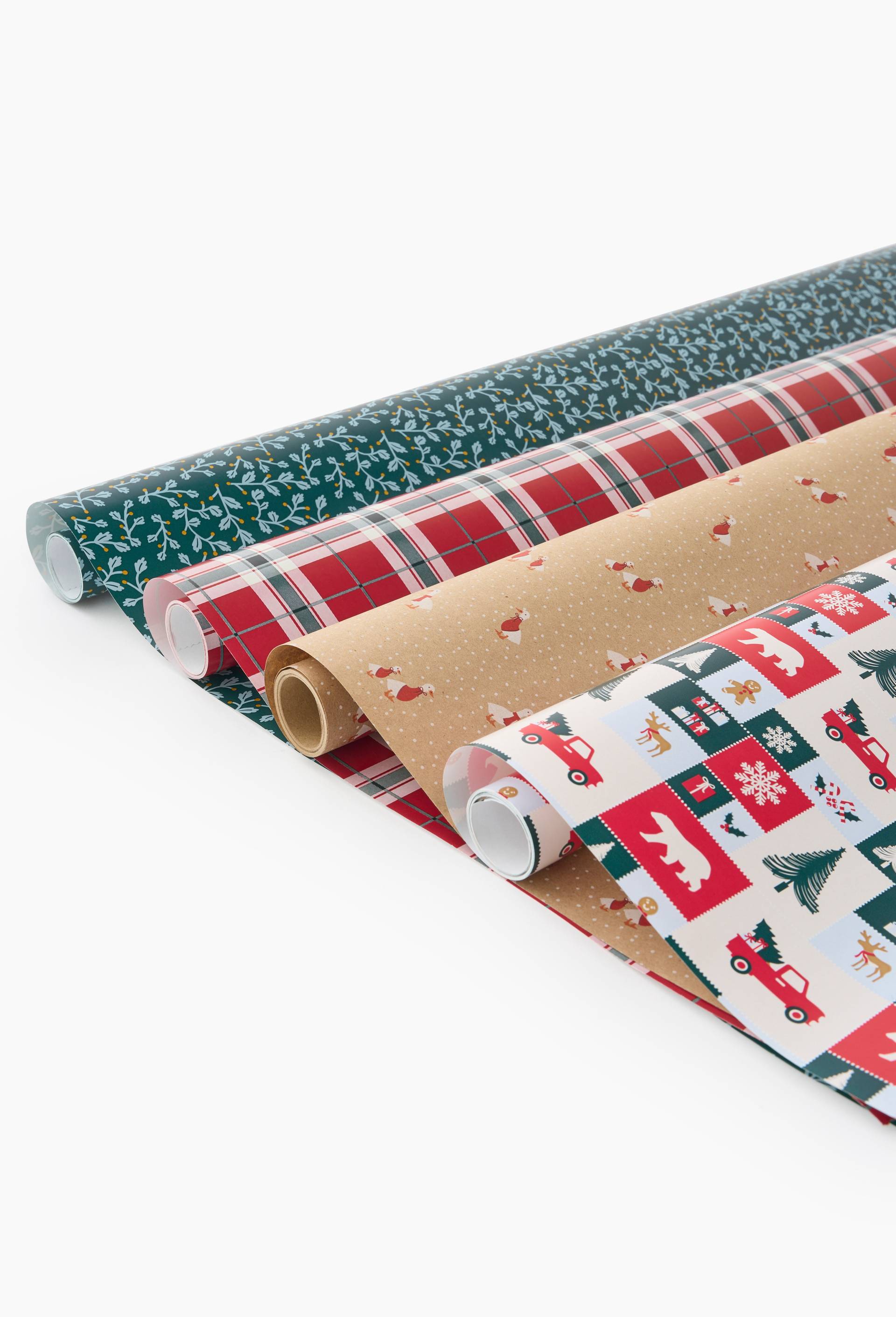 Papier cadeau, 3m, Multicolore, large image number 0.0