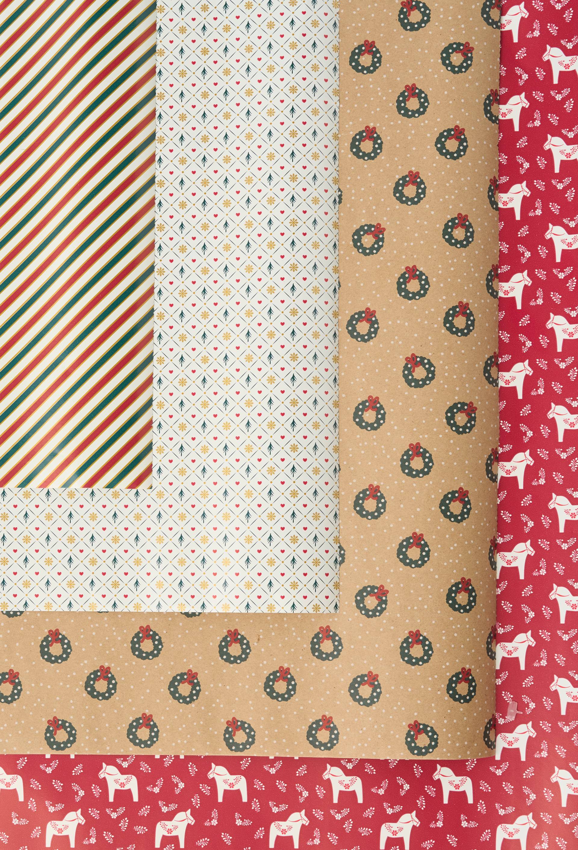 Papier cadeau, 3m, Multicolore, large image number 1.0