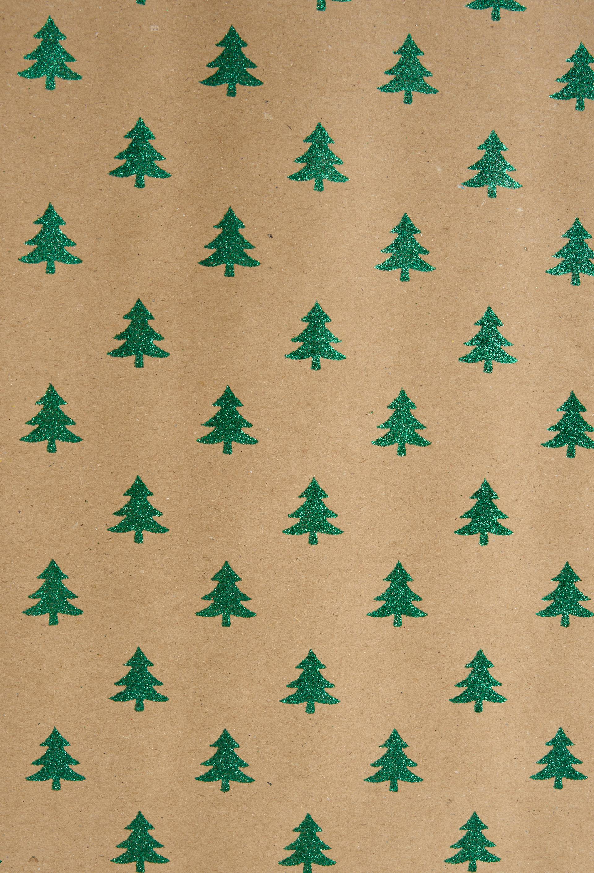 Papier cadeau, 2m, Brun, large image number 1.0