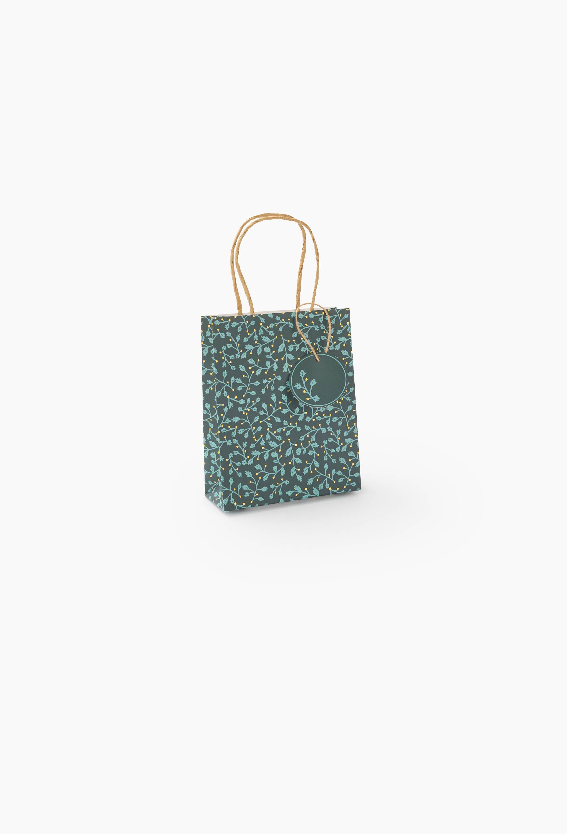 Sac cadeau, Vert, large image number 0