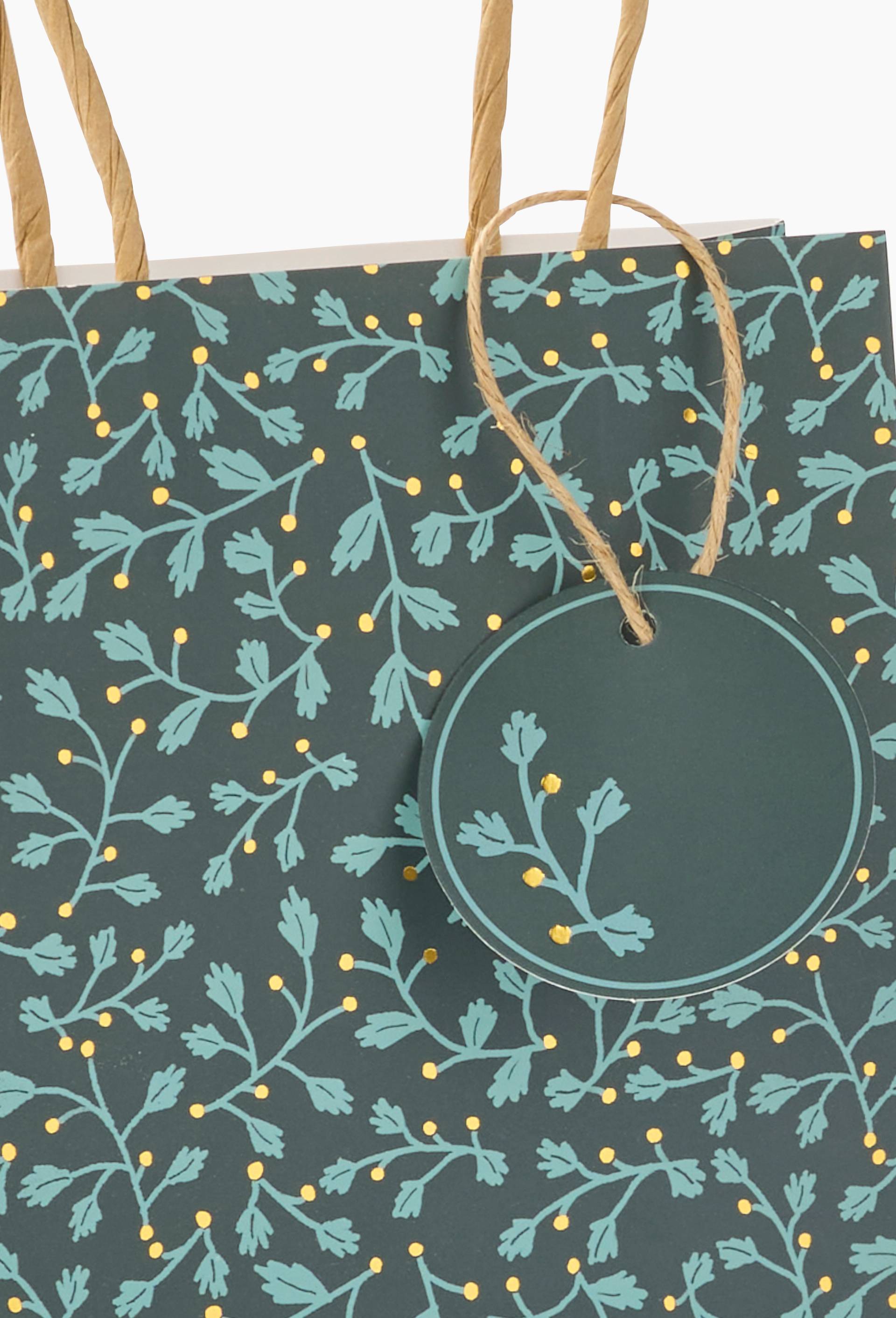 Sac cadeau, Vert, large image number 1.0