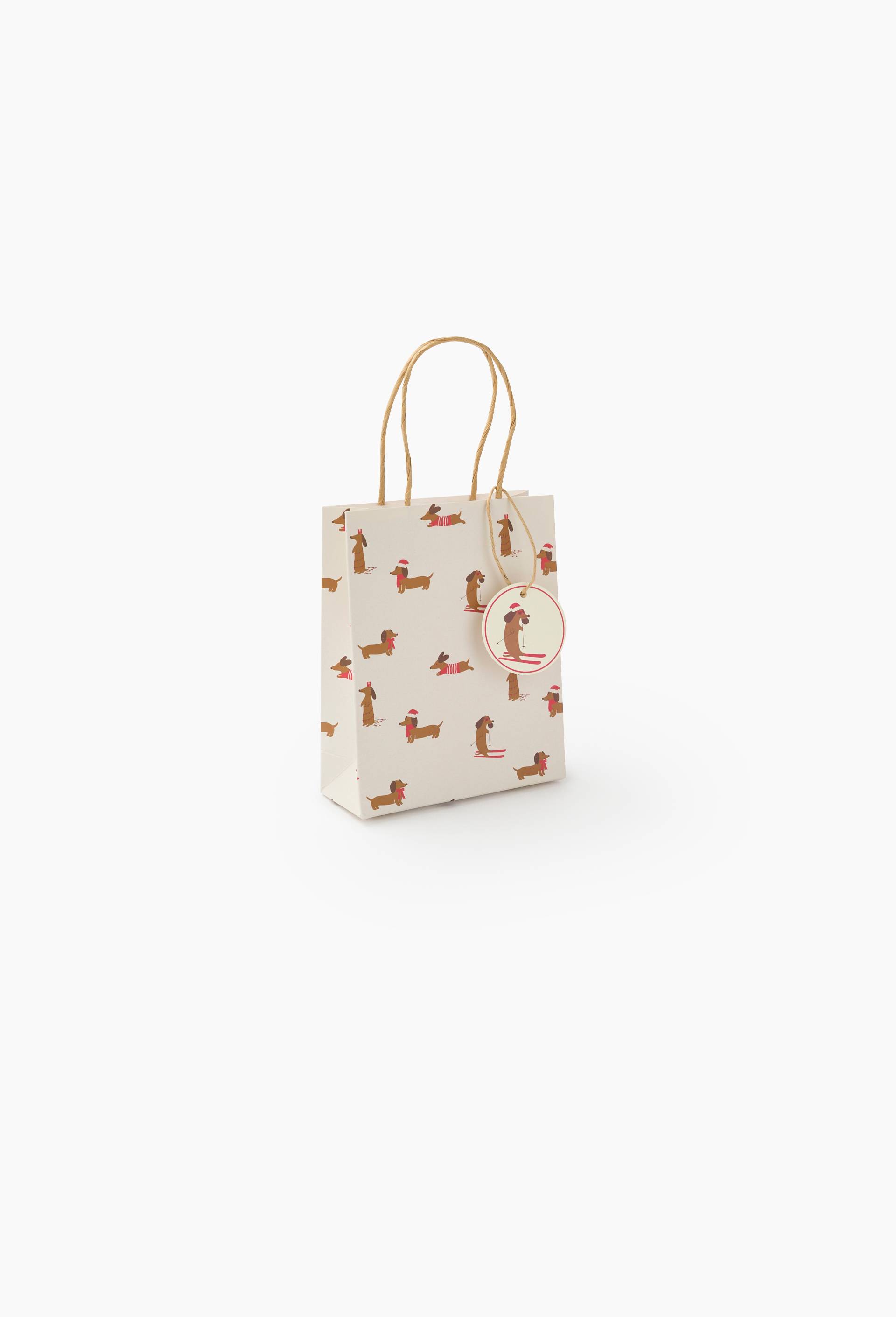 Sac cadeau, Ecru, large image number 0