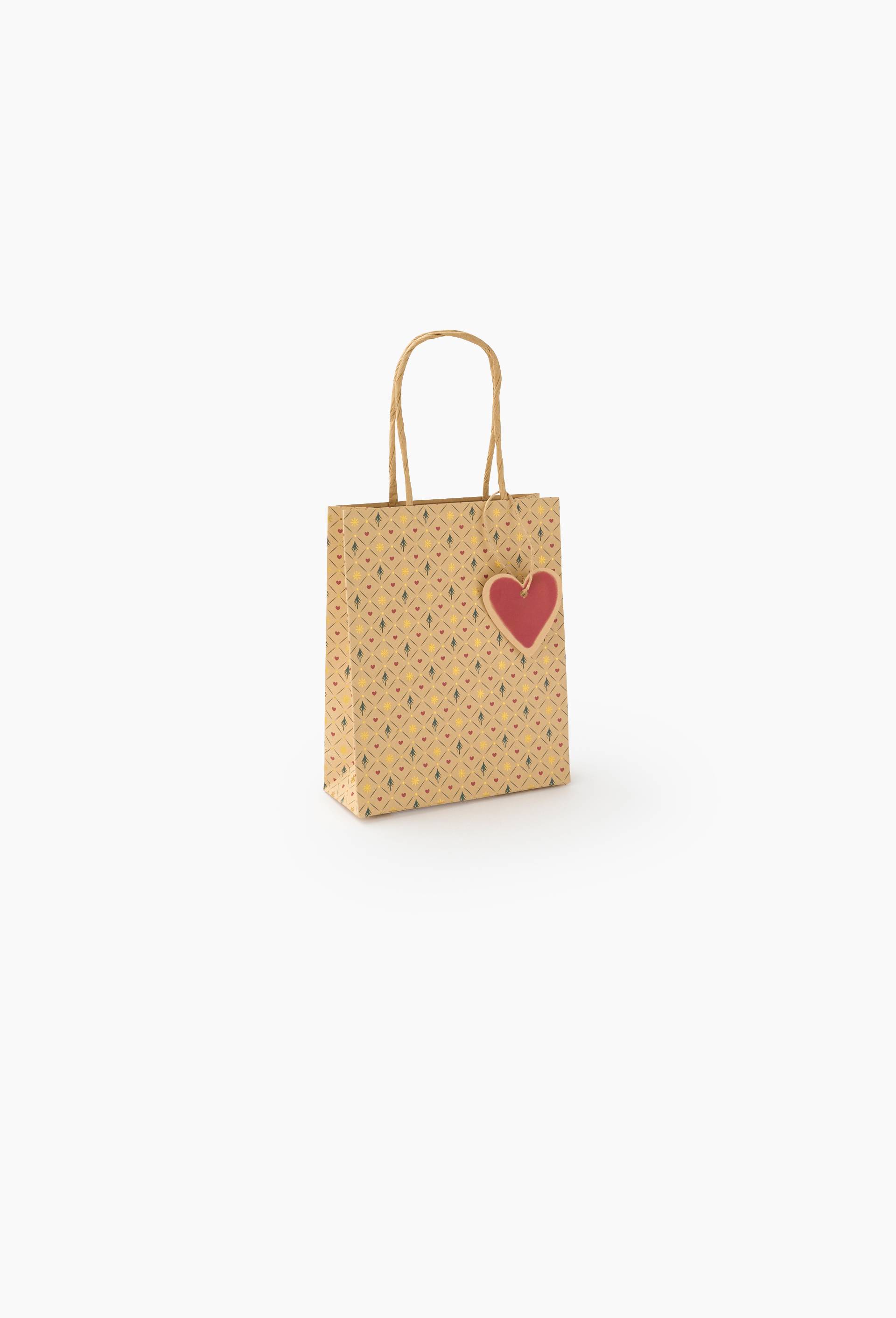 Sac Cadeau, Brun, large image number 0