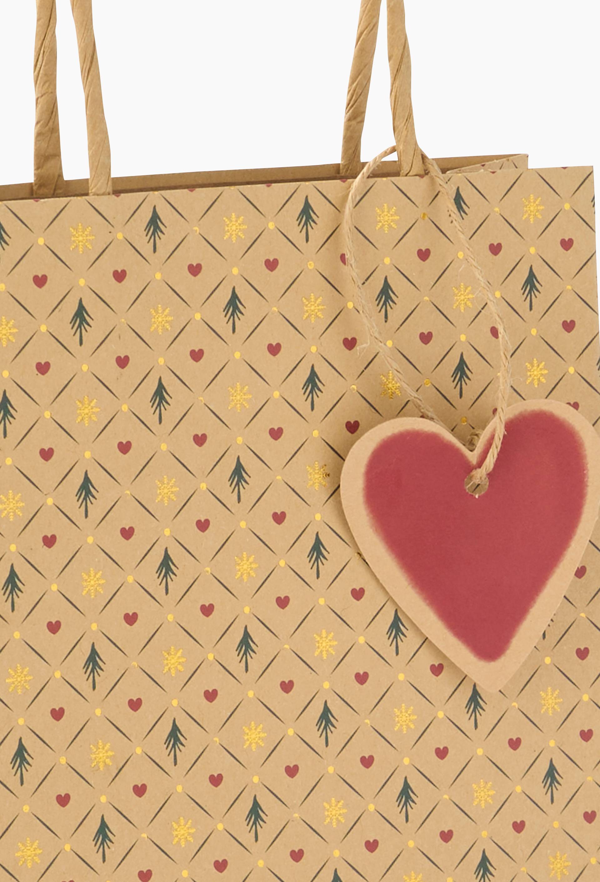 Sac Cadeau, Brun, large image number 1