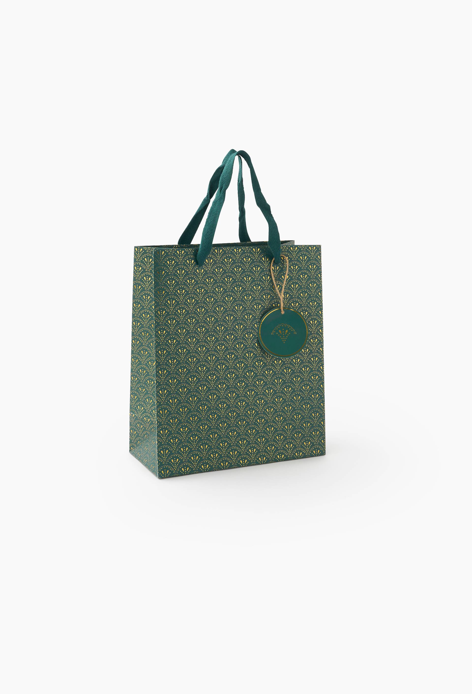 Sac cadeau, Vert, swatch image