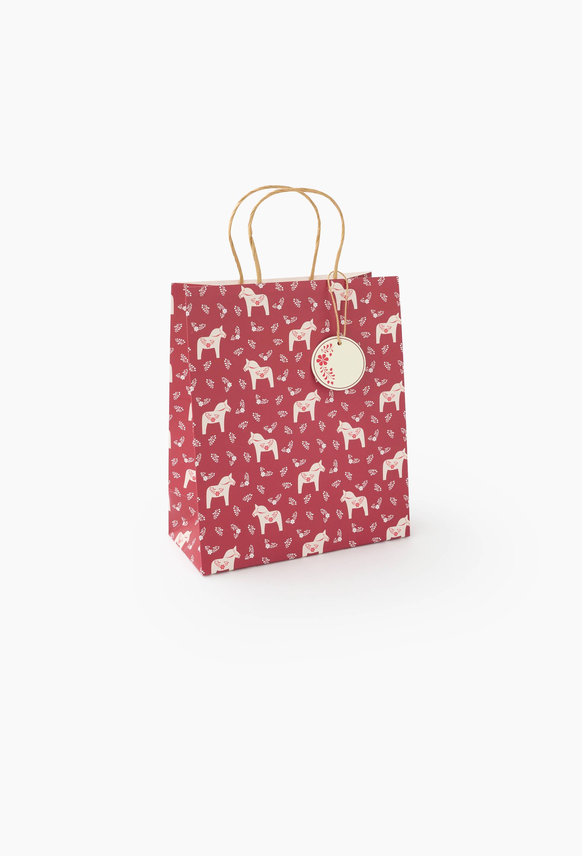 Sac cadeau, Rouge, large image number 1