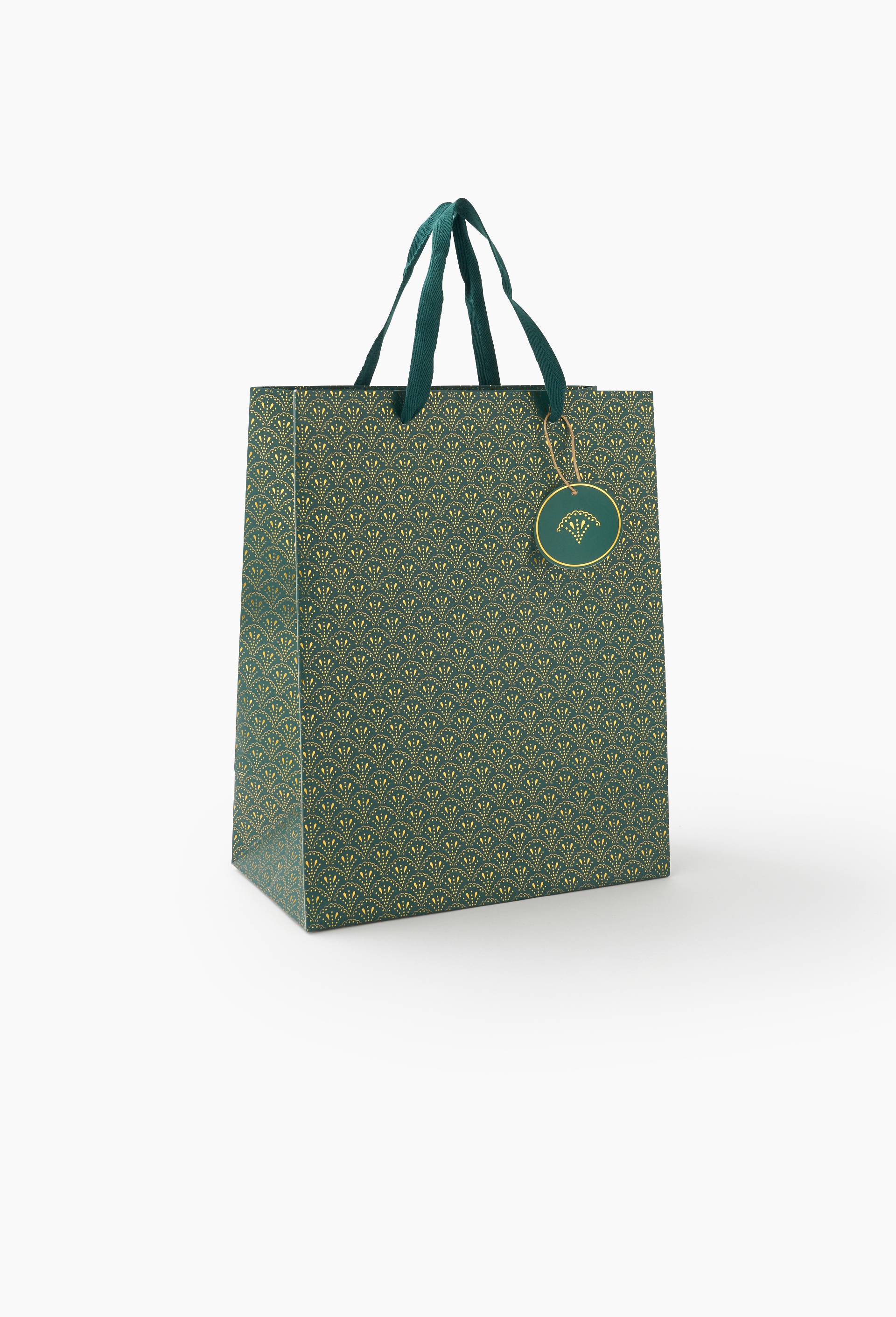 Sac cadeau, Vert, large image number 0