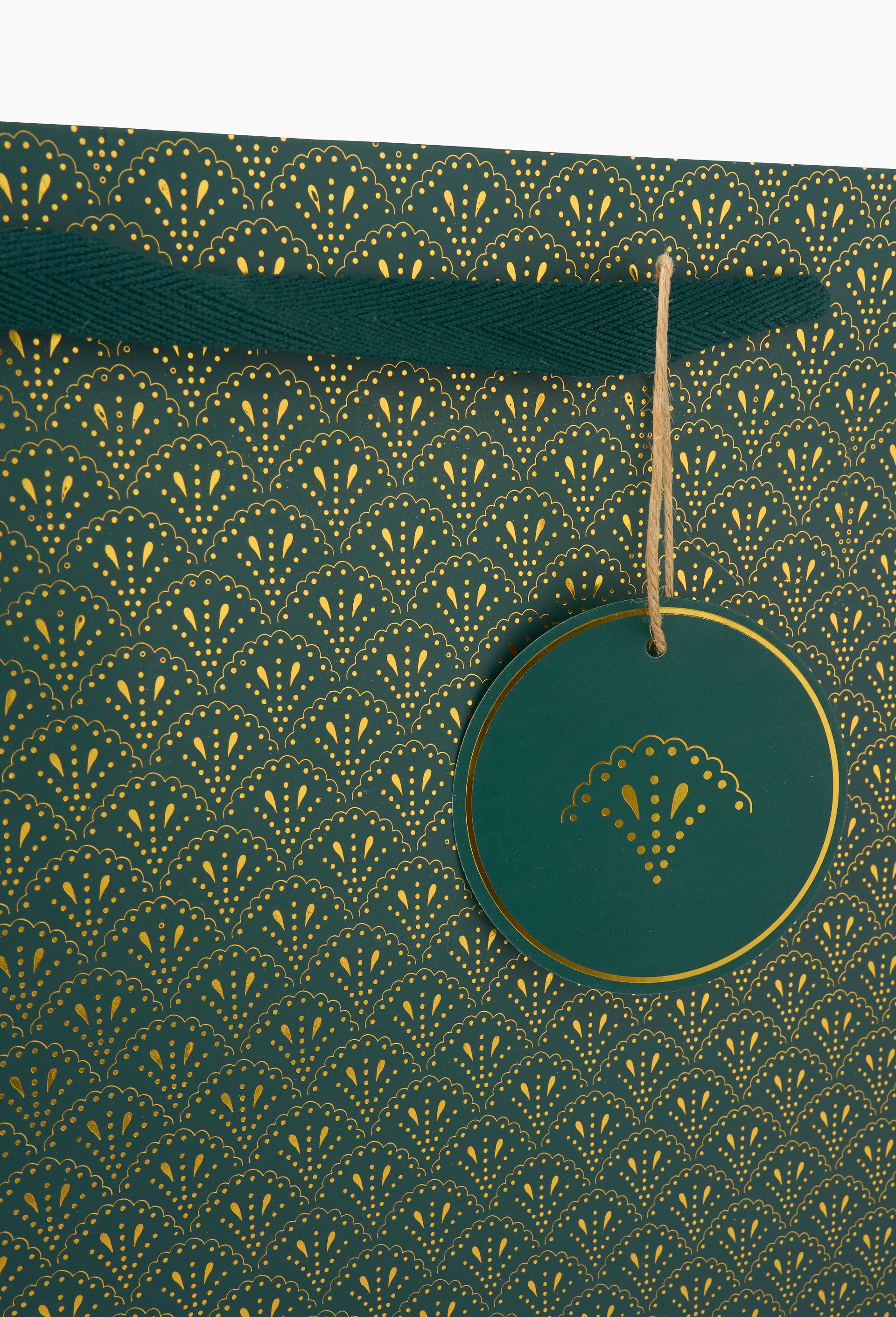 Sac cadeau, Vert, large image number 1.0