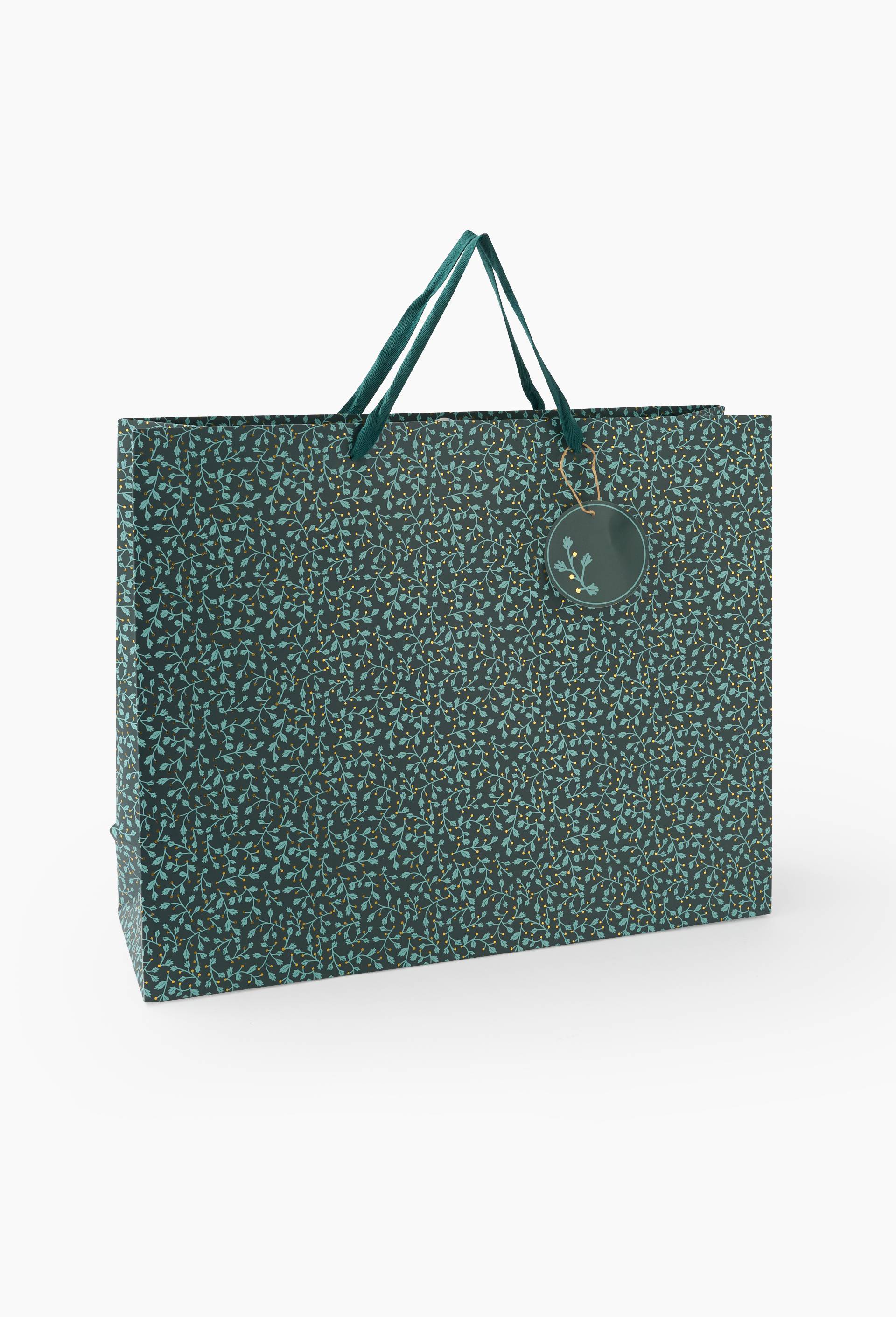 Sac cadeau, Vert fonc&eacute;, large image number 0.0