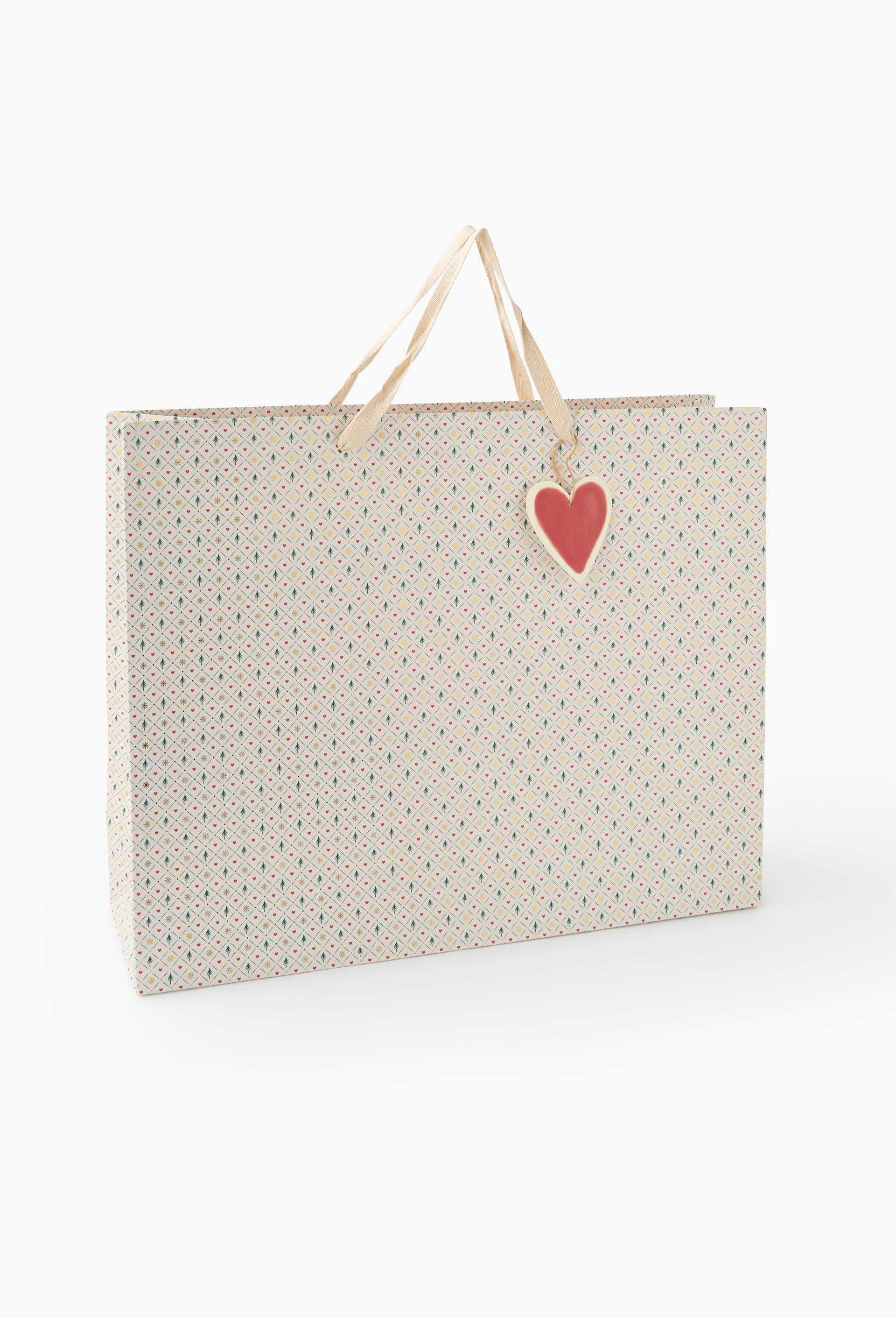 Sac cadeau, Ecru, large image number 0.0