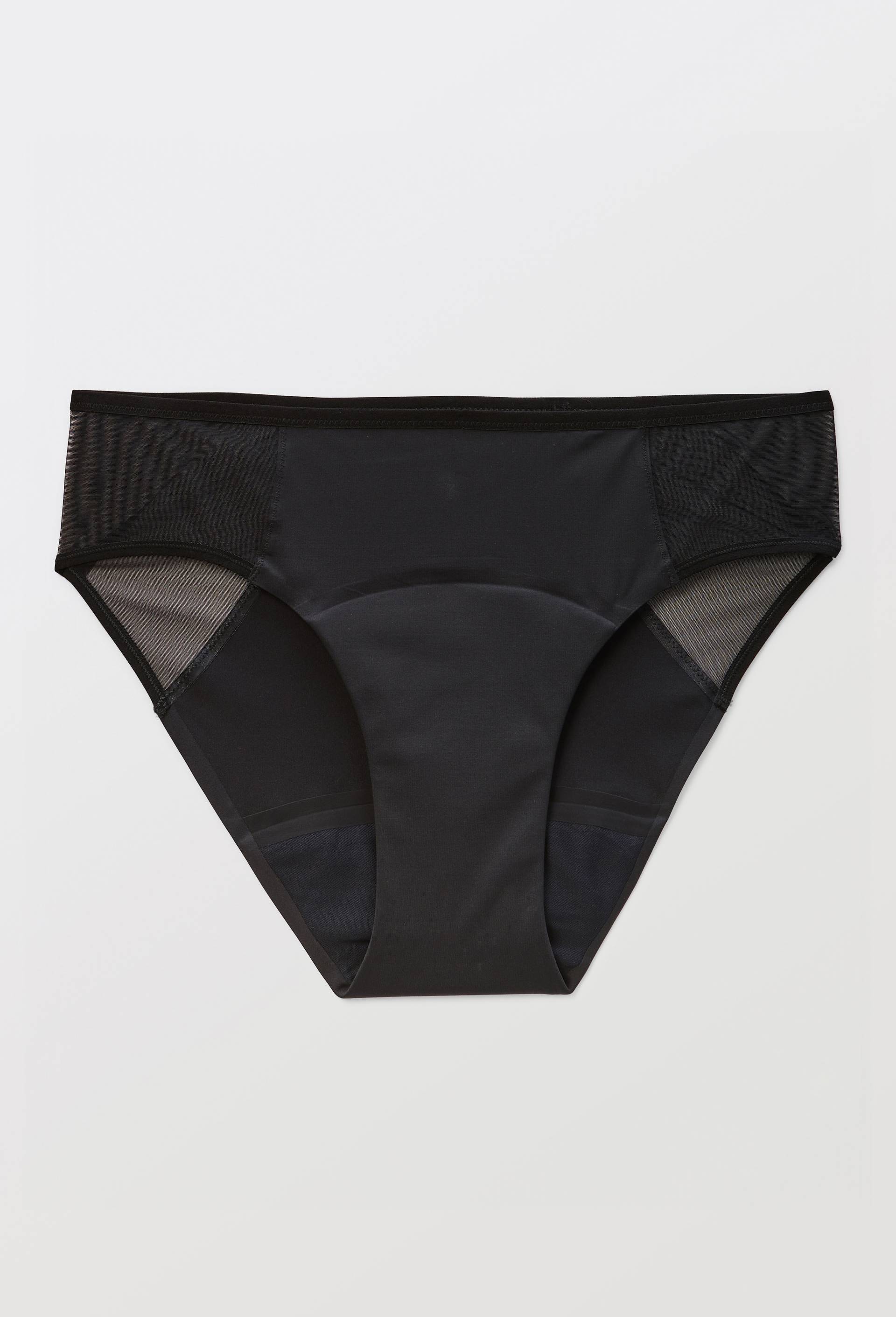 Culotte menstruelle flux abondant Smoon, certifi&eacute; OEKO-TEX, Noir, large image number 0