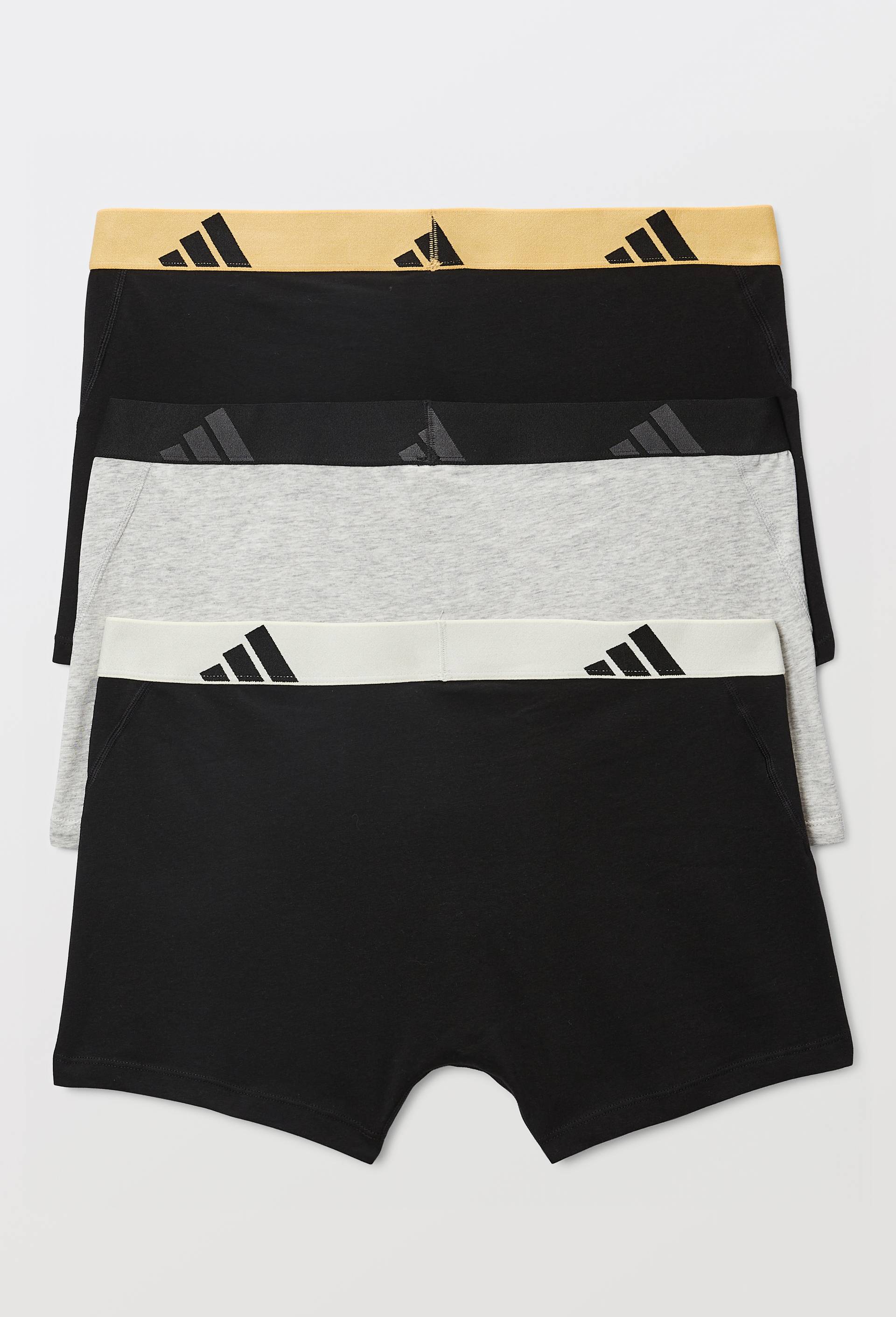 Lot de 3 boxers en coton ADIDAS, Gris, large image number 1.0