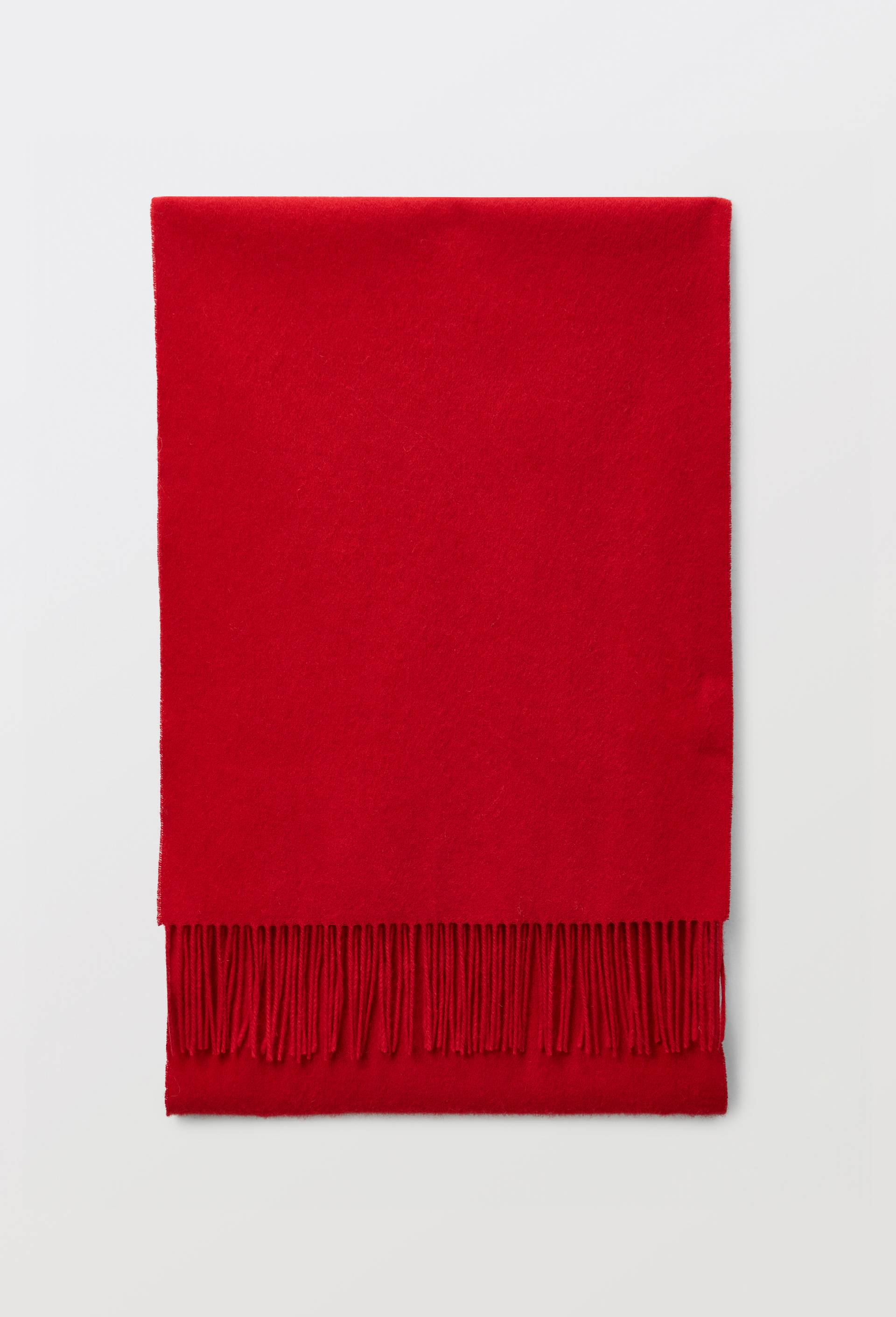 Echarpe en laine, Rouge, large image number 0.0