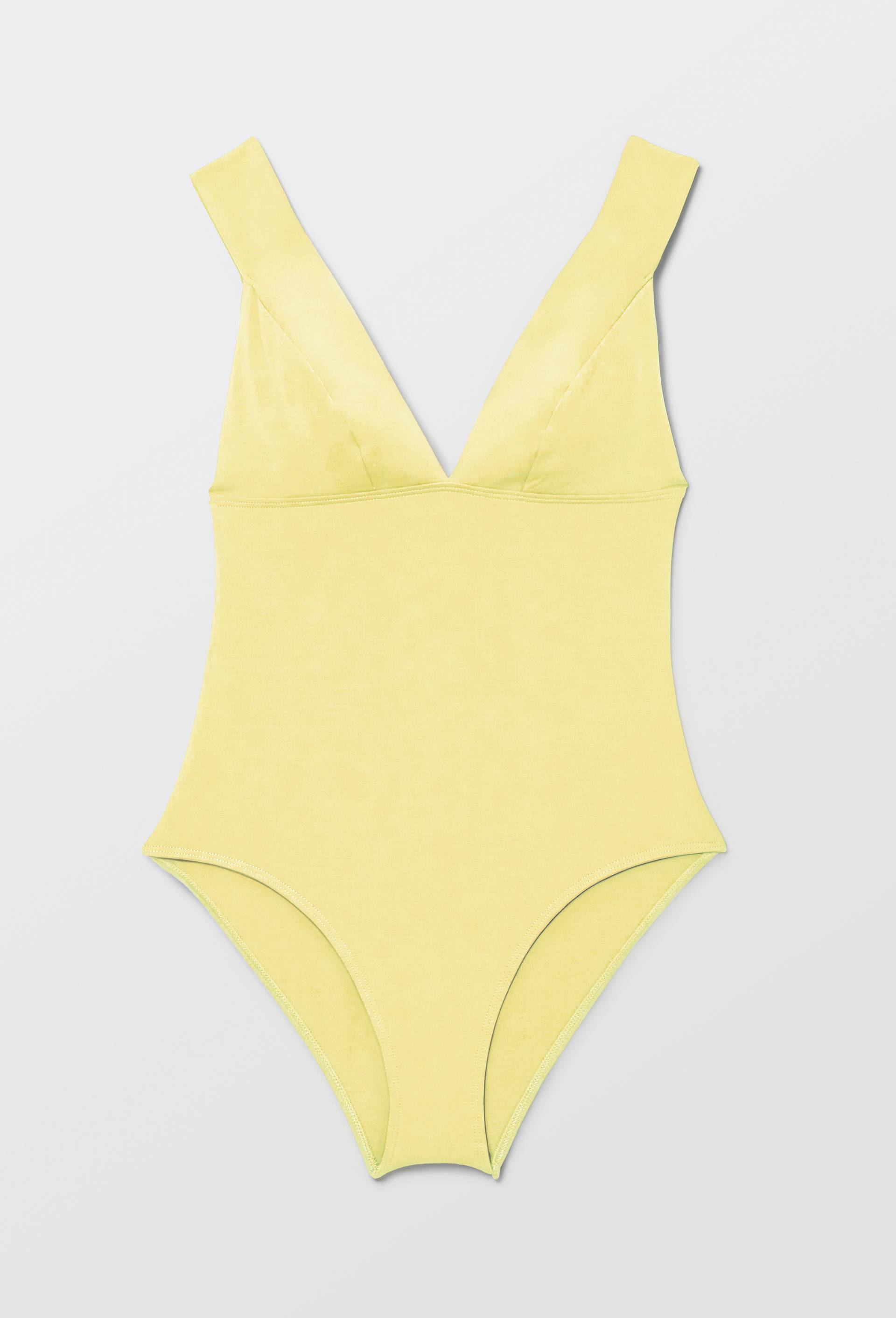 Maillot de bain 1 pi&egrave;ce MAYA, Jaune, large image number 2