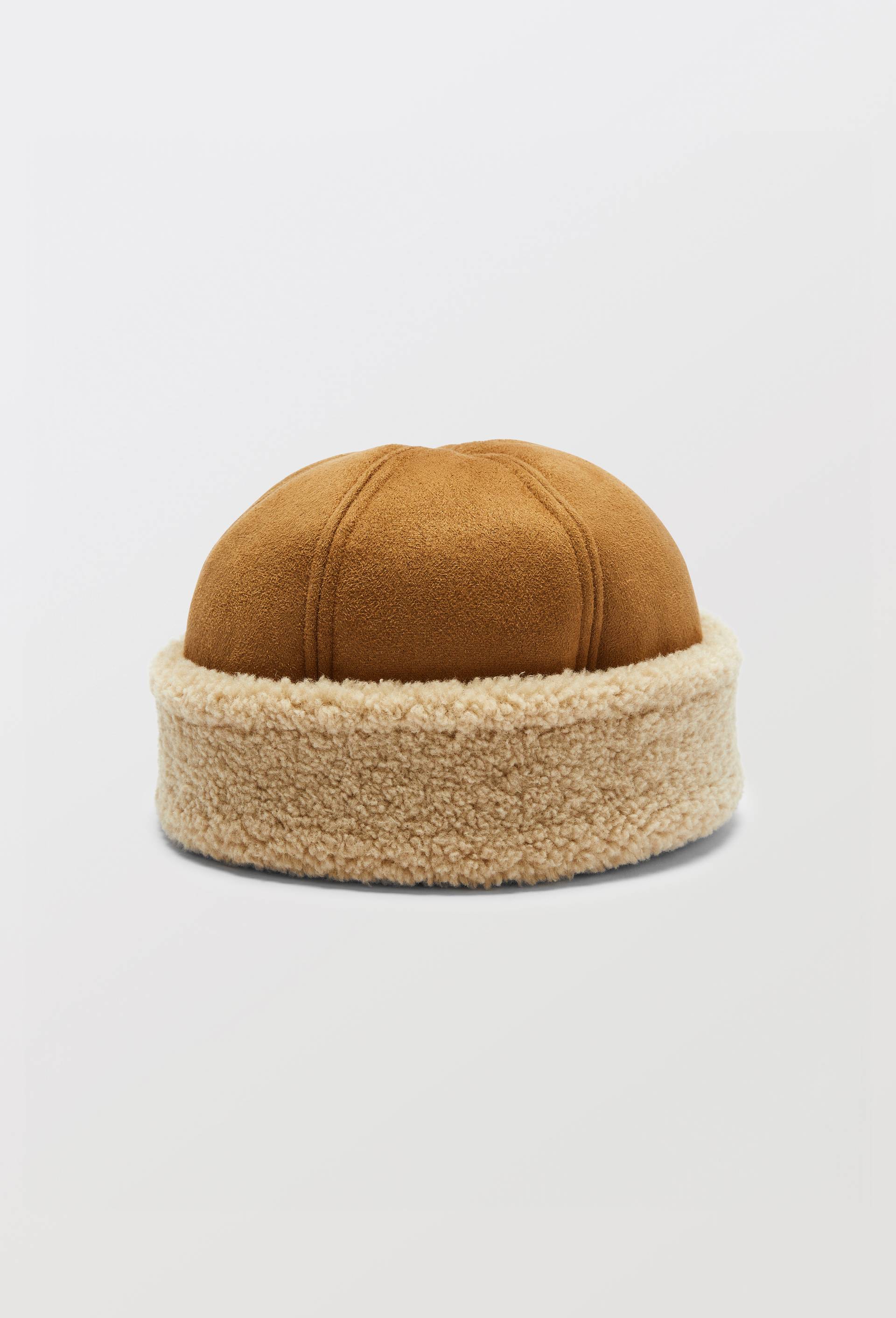 Toque en sherpa, Beige clair, large image number 0.0