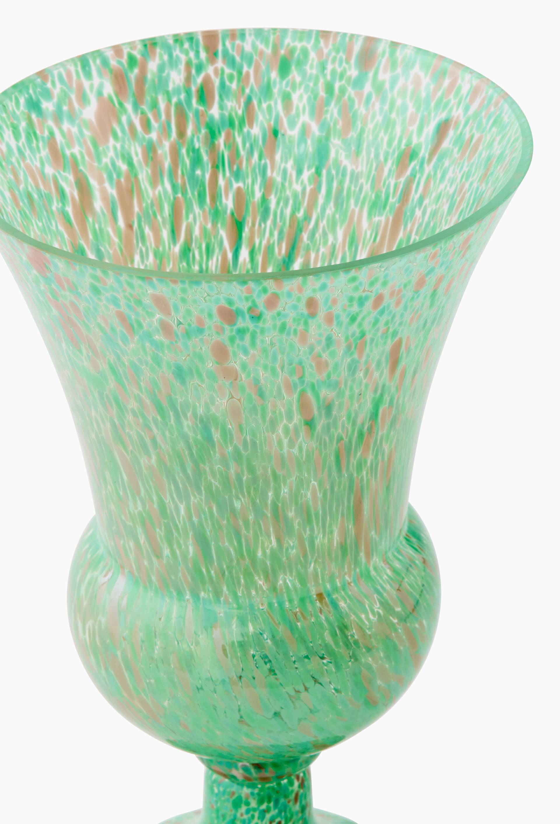 Vase, 31x18cm, en verre - MUS&Eacute;E D'ORSAY x MONOPRIX, Vert clair, large image number 2.0