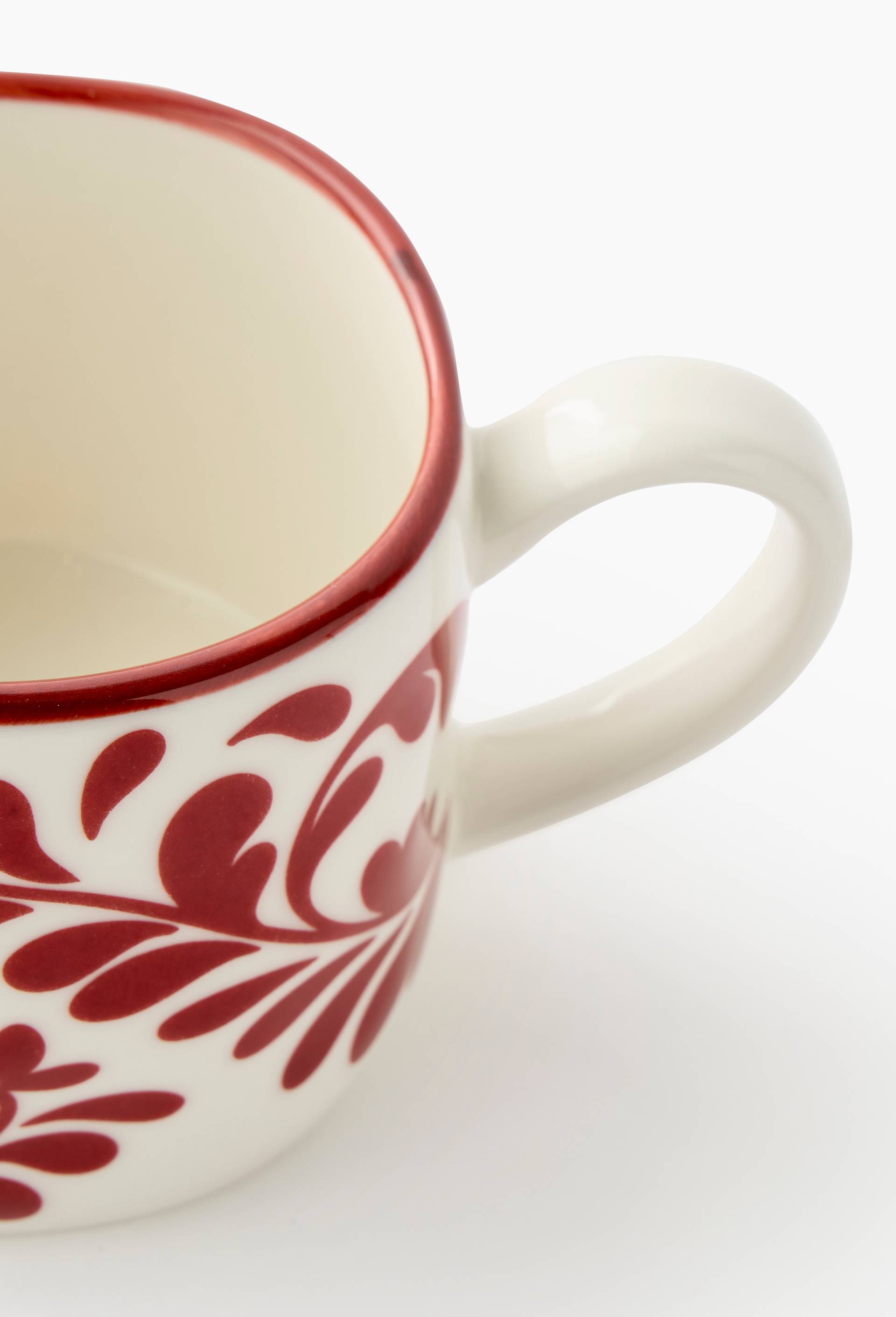 Tasse, finition imprim&eacute;e, 30cl, Rouge fonc&eacute;, large image number 1.0